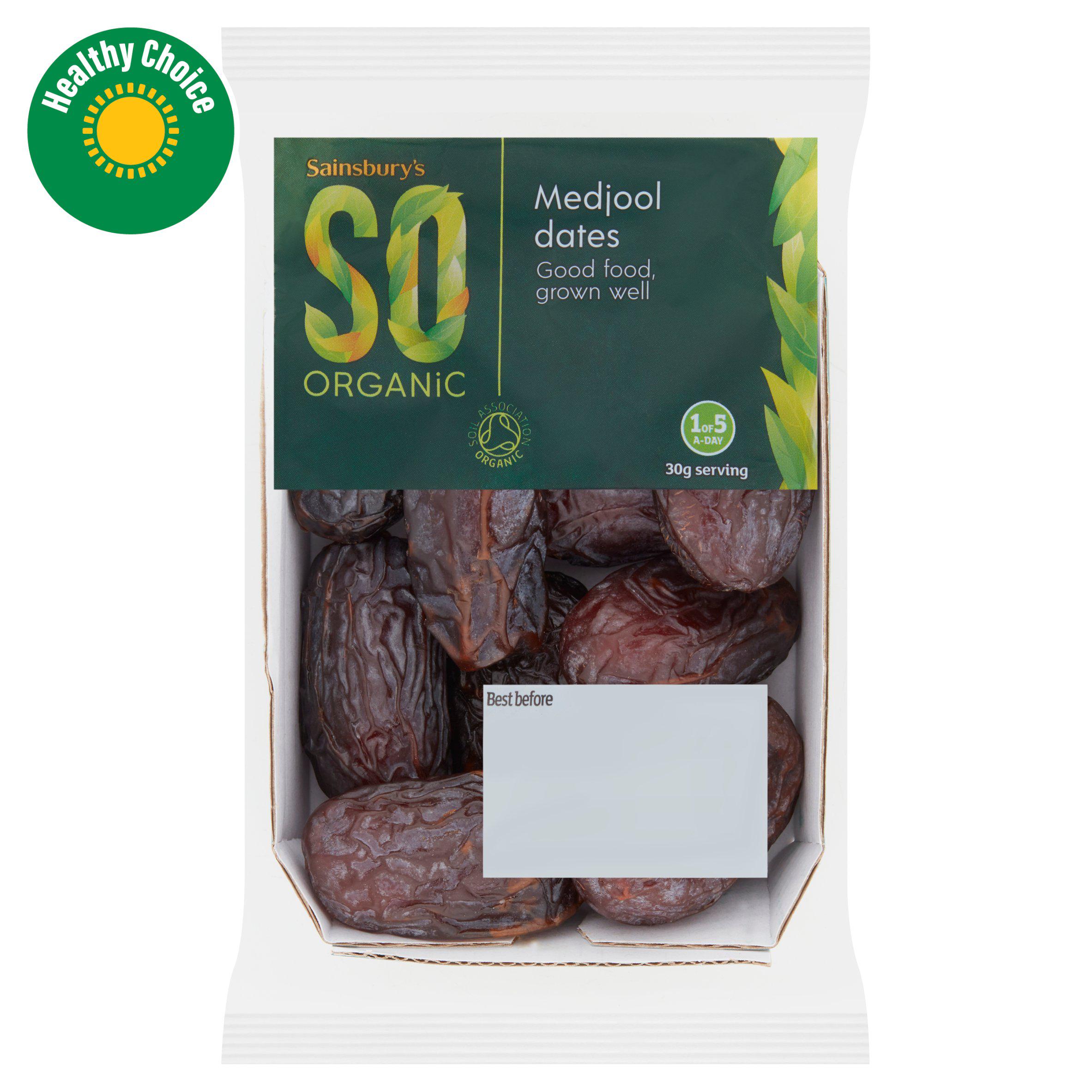 Sainsbury's Medjool Dates, SO Organic 200g