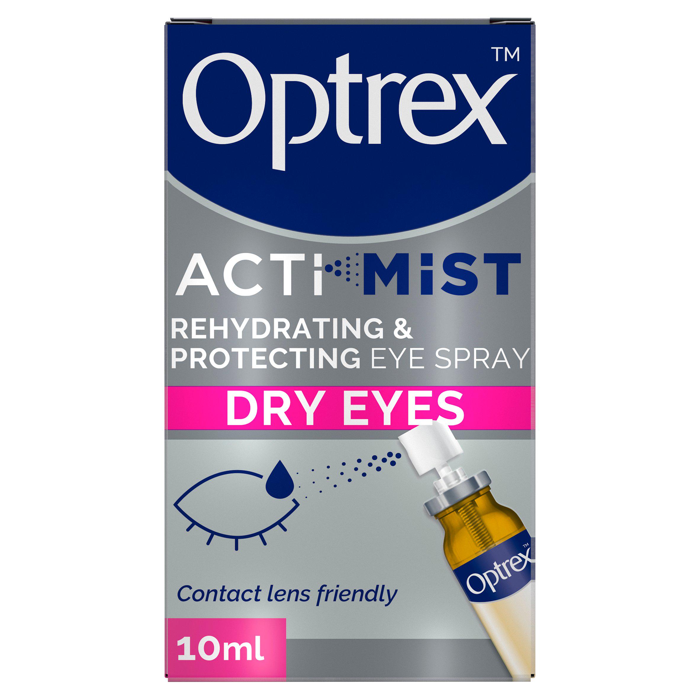 Optrex ActiMist Double Action Spray Dry Eyes