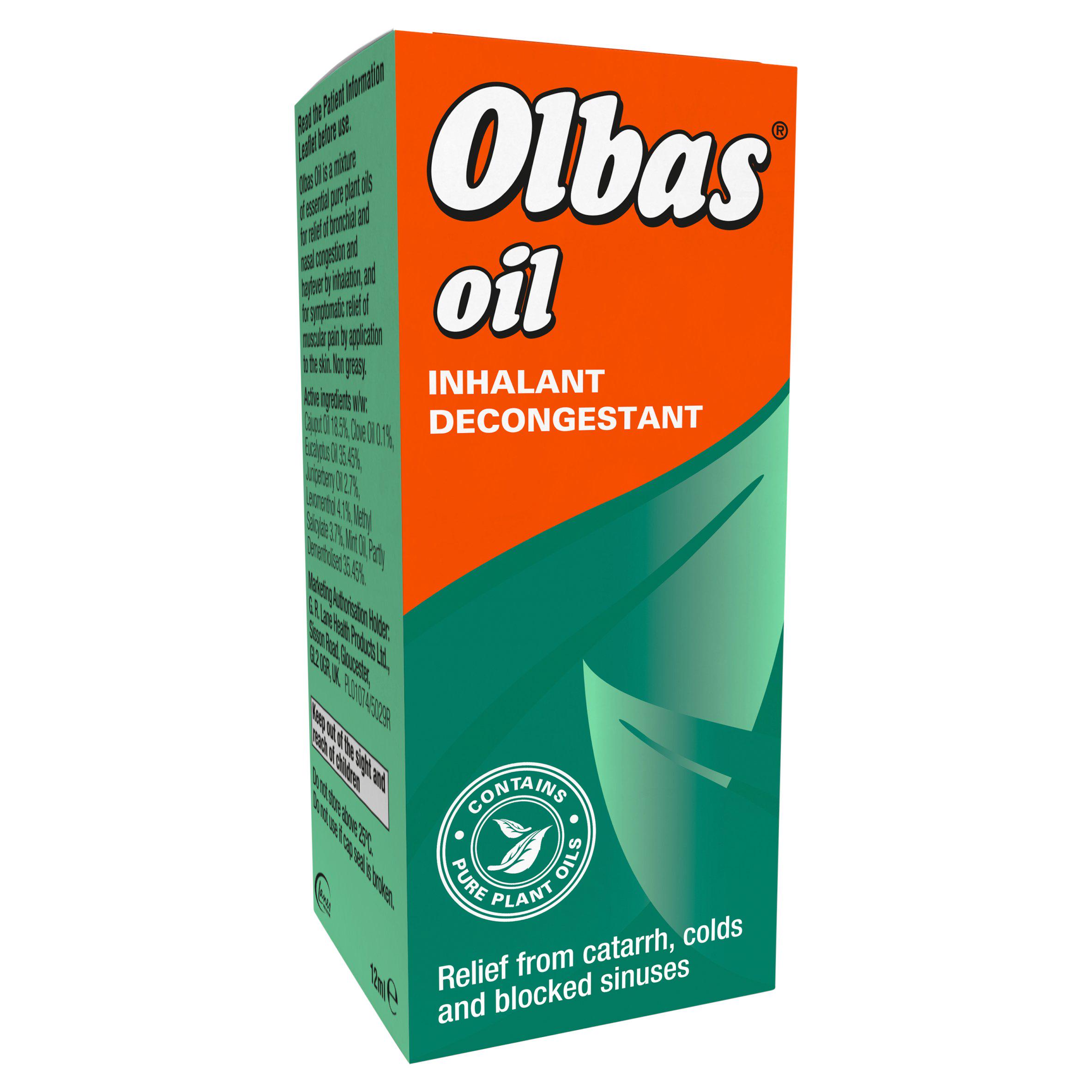 Olbas Inhalant Decongestant Oil