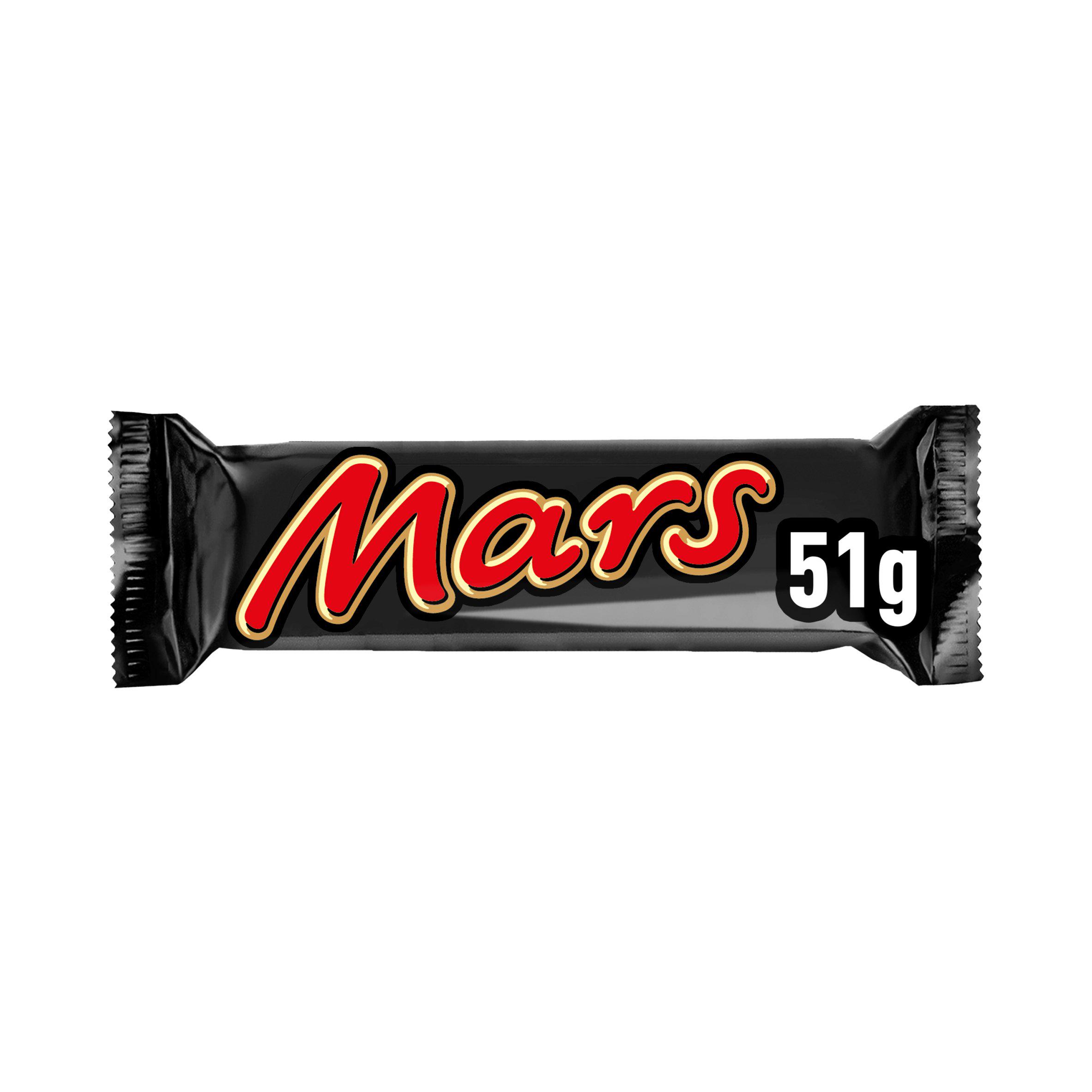 Mars Caramel Nougat & Milk Chocolate Snack Bar 51g