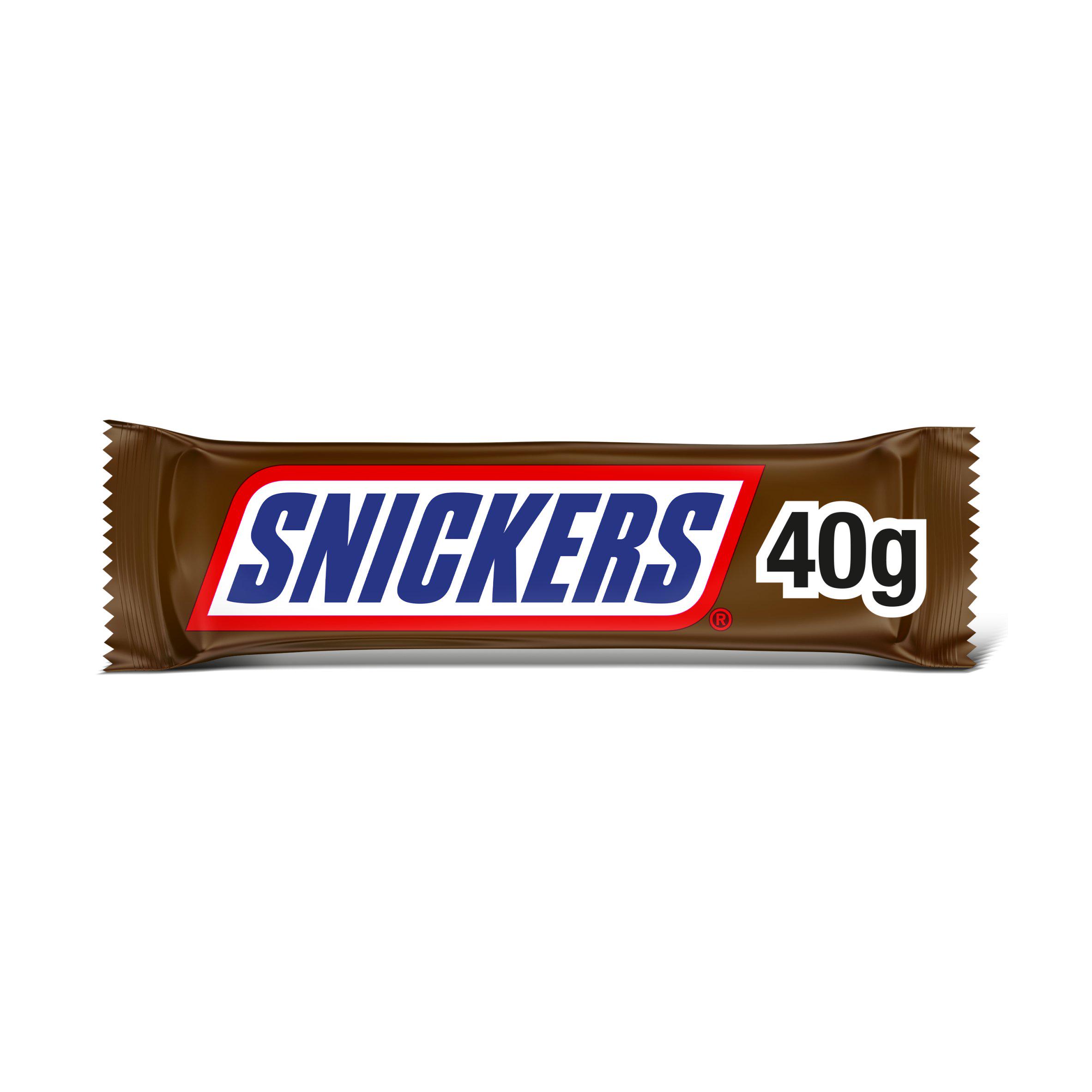 Snickers 40g Peanut & Caramel Chocolate Bar