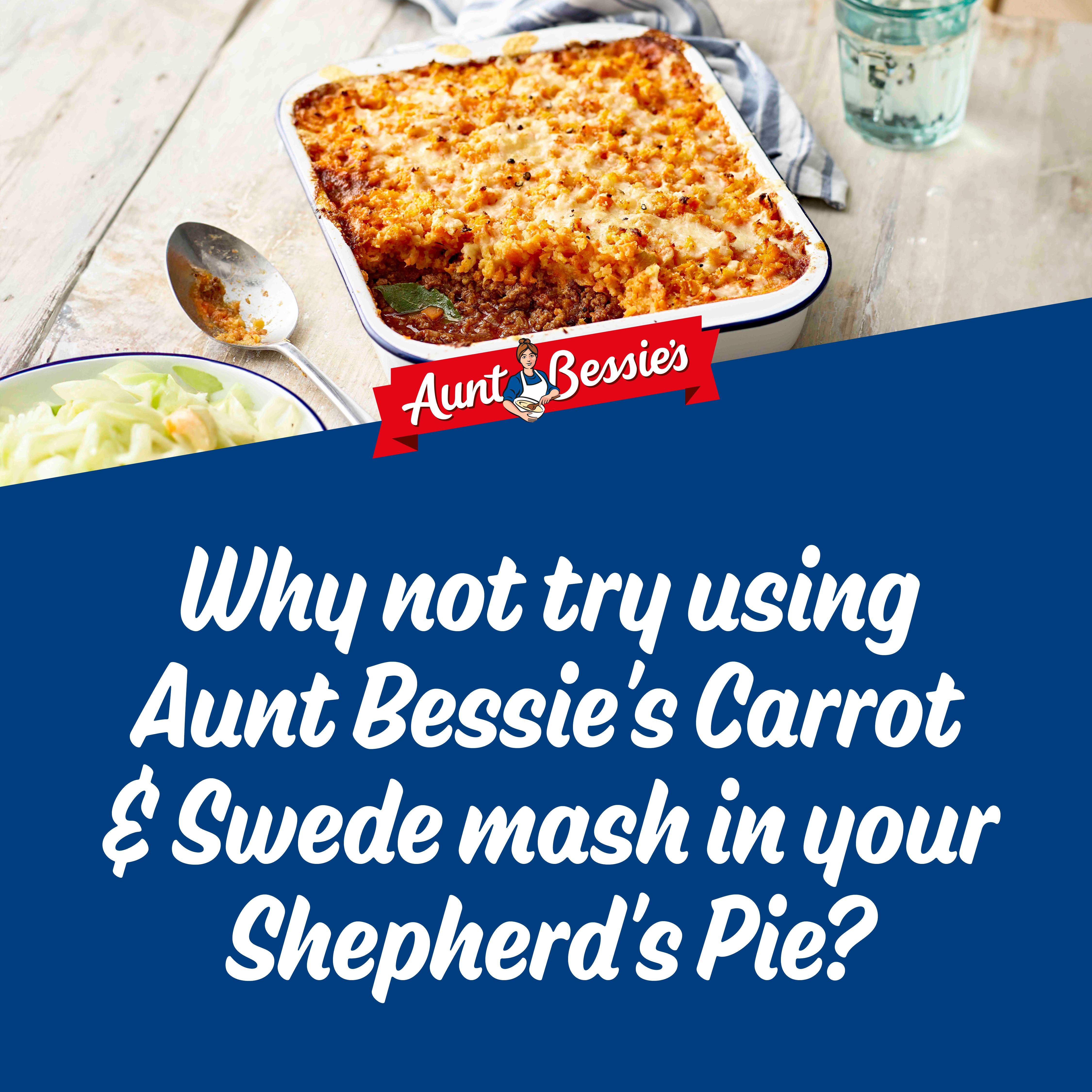 Aunt Bessie's Carrot & Swede Mash 500g thumbnail 3