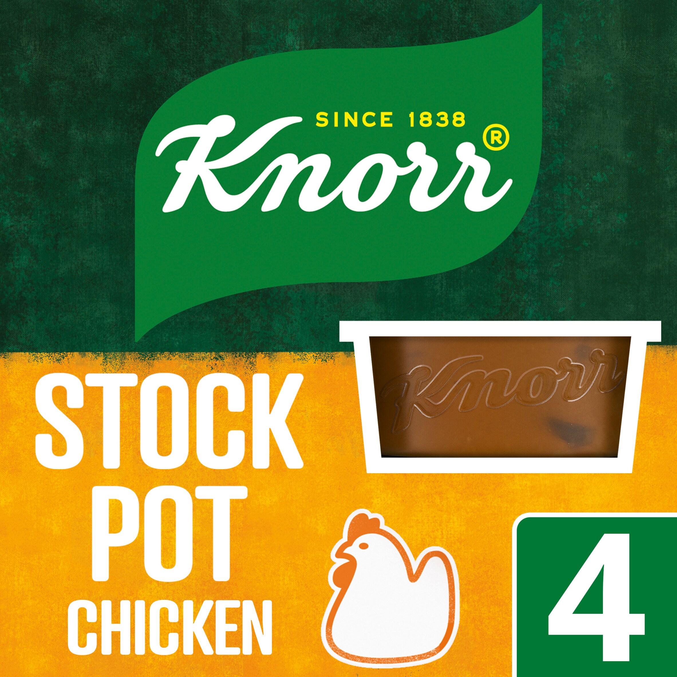 Knorr 4 x 28g Chicken Stock Pots thumbnail 2