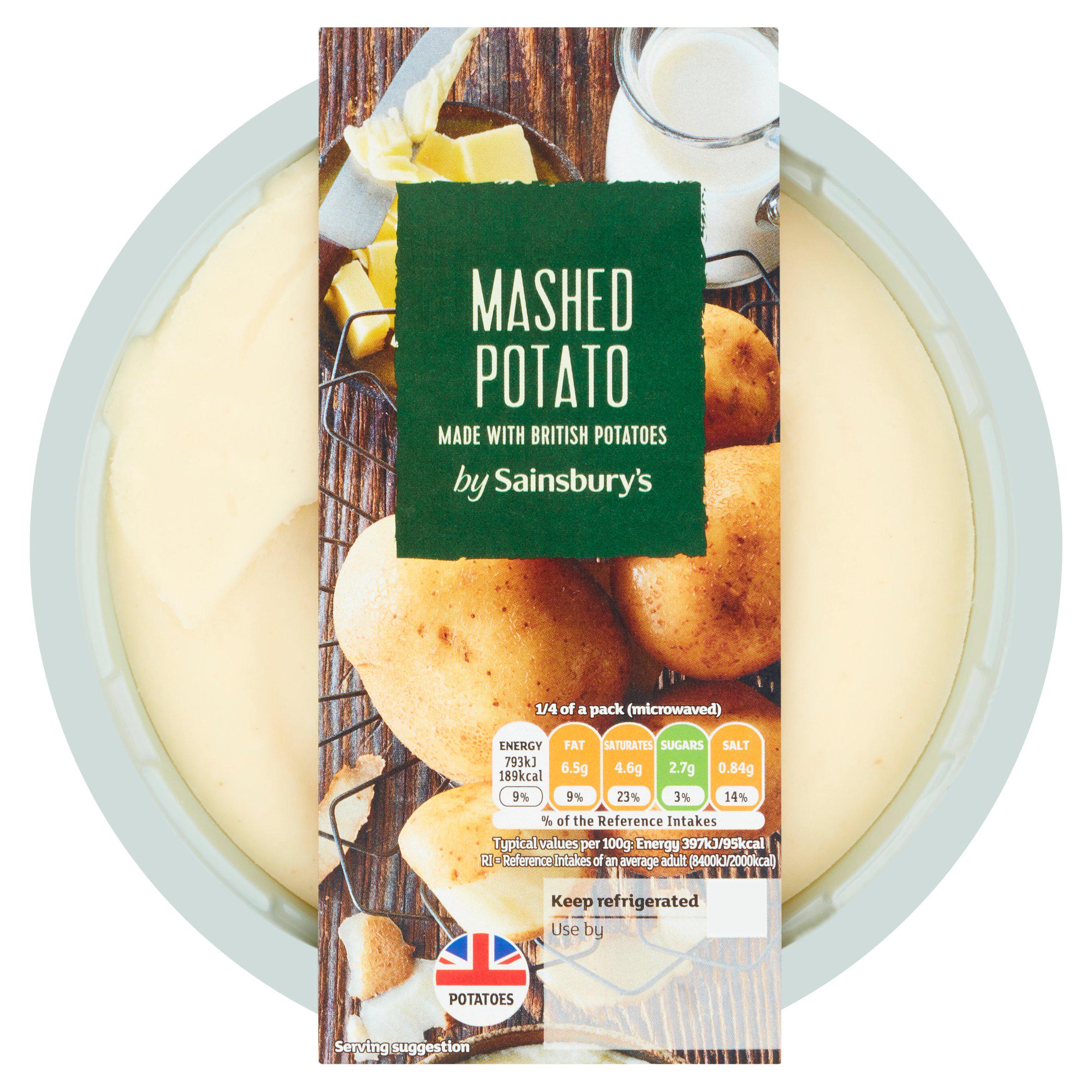 Sainsbury's Mashed Potato 800g