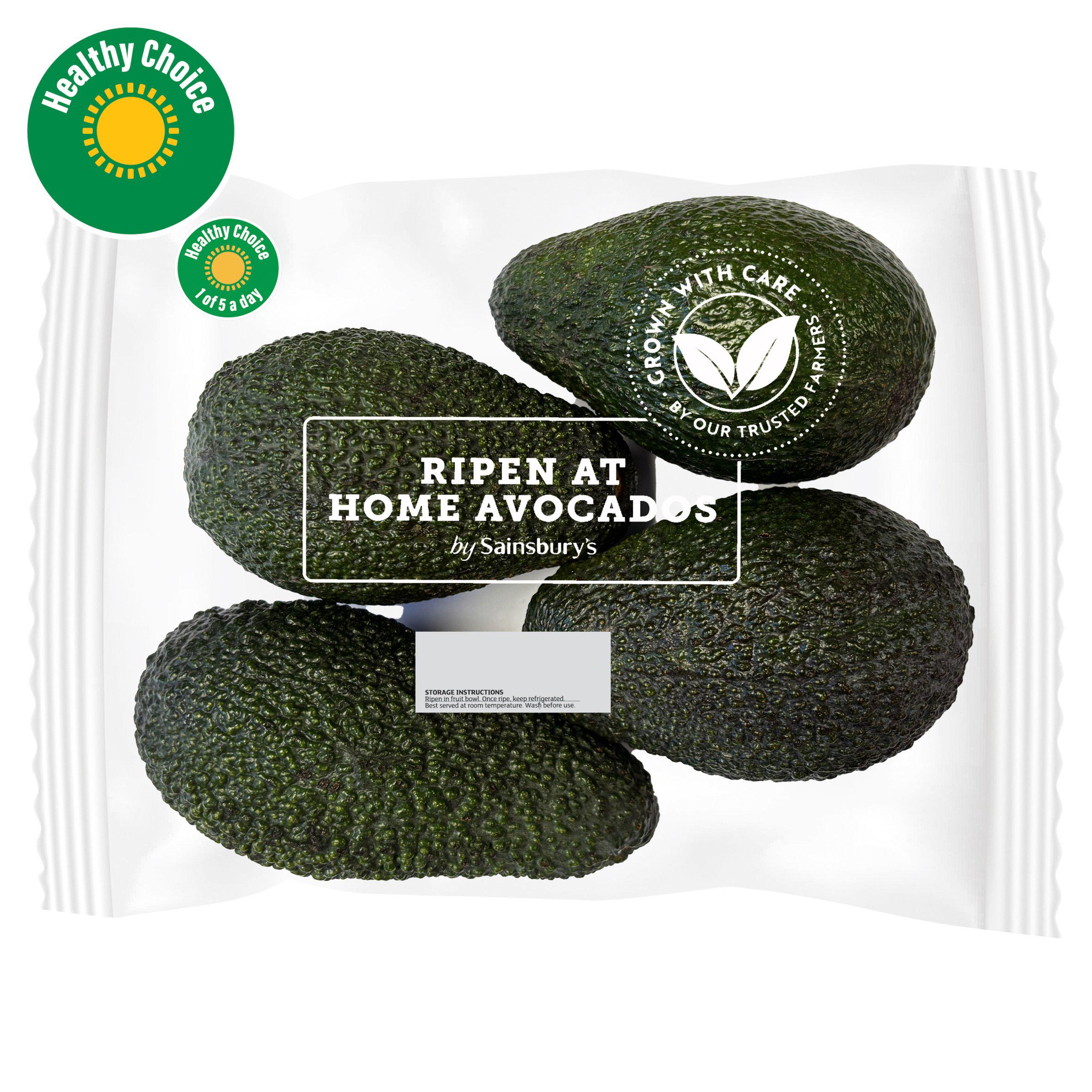 Sainsbury's Baby Ripen at Home Avocados x4