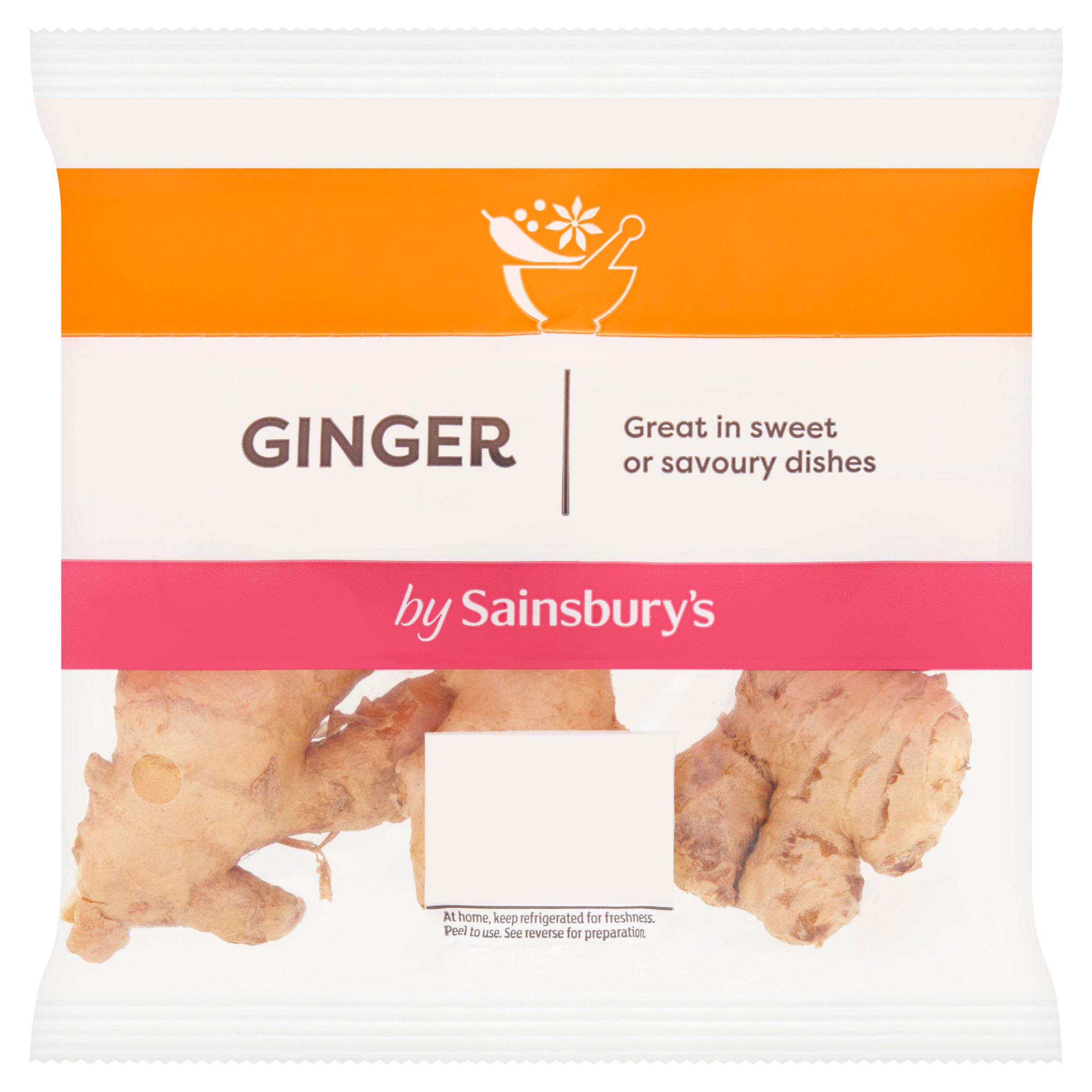 Sainsbury's Ginger 100g