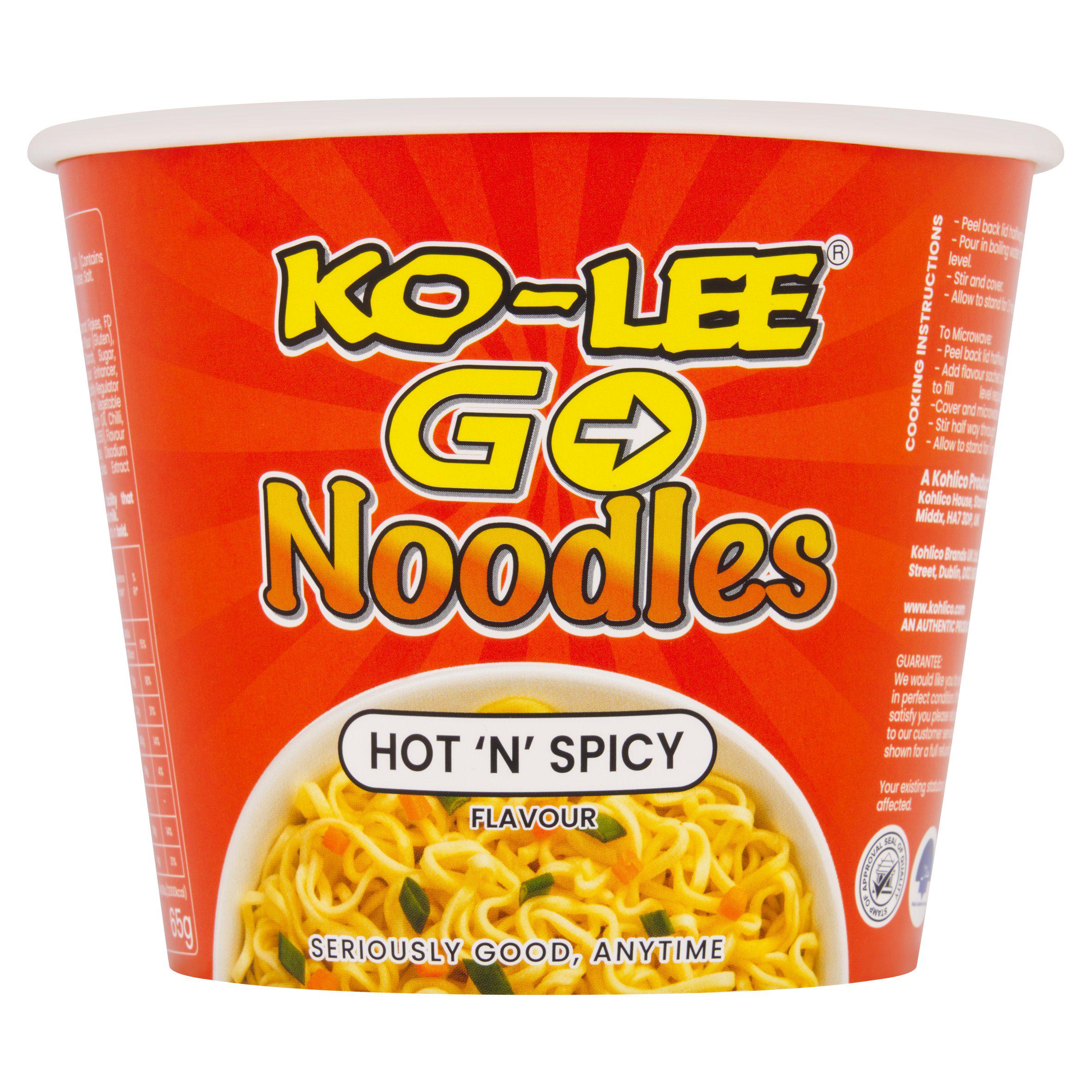 Ko-lee Cup Hot & Spicy 65g