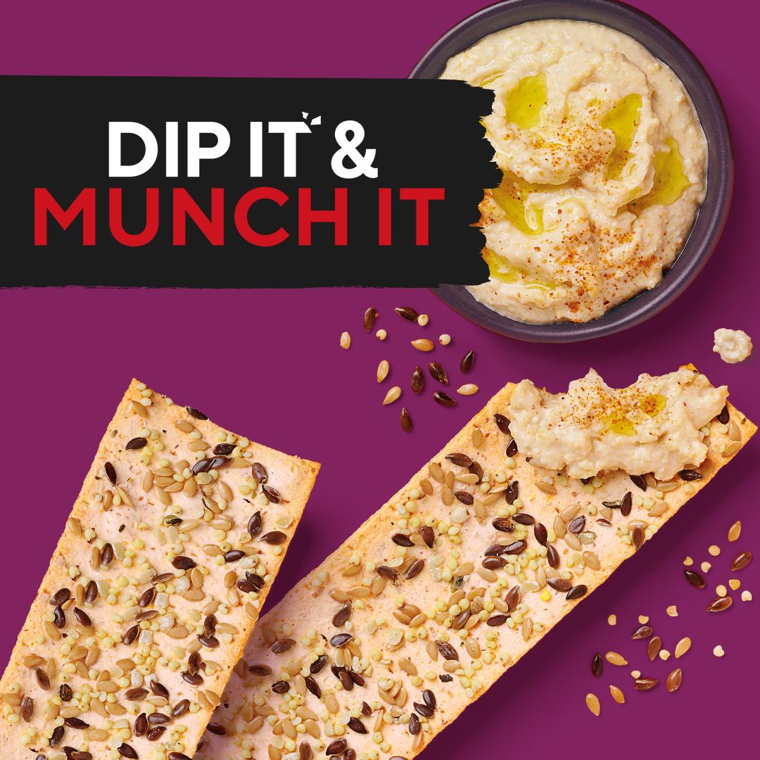 Ryvita Thins Multi Seed Flatbread Crackers 125g thumbnail 5