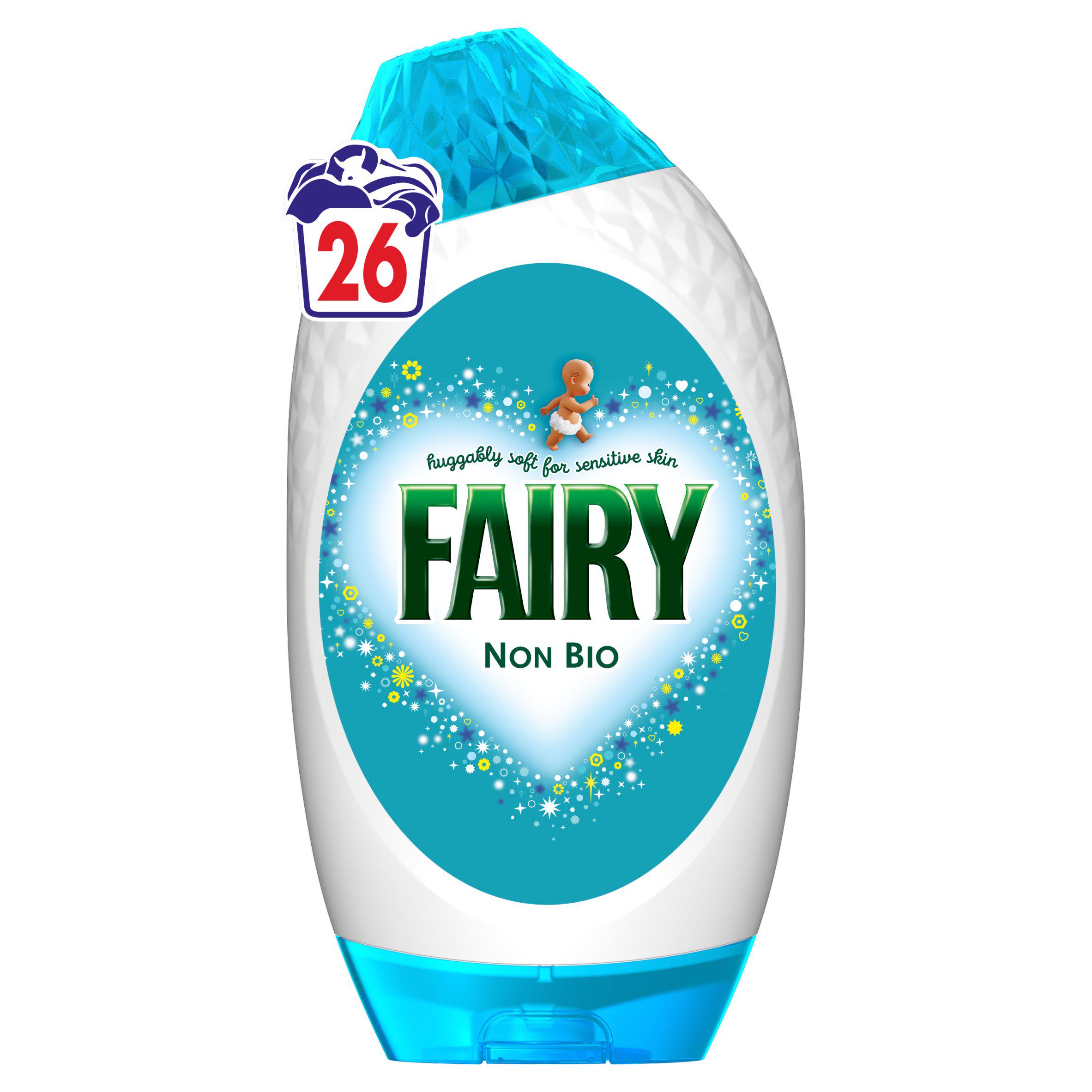 Fairy Non Bio Laundry Detergent Washing Gel 26 Washes