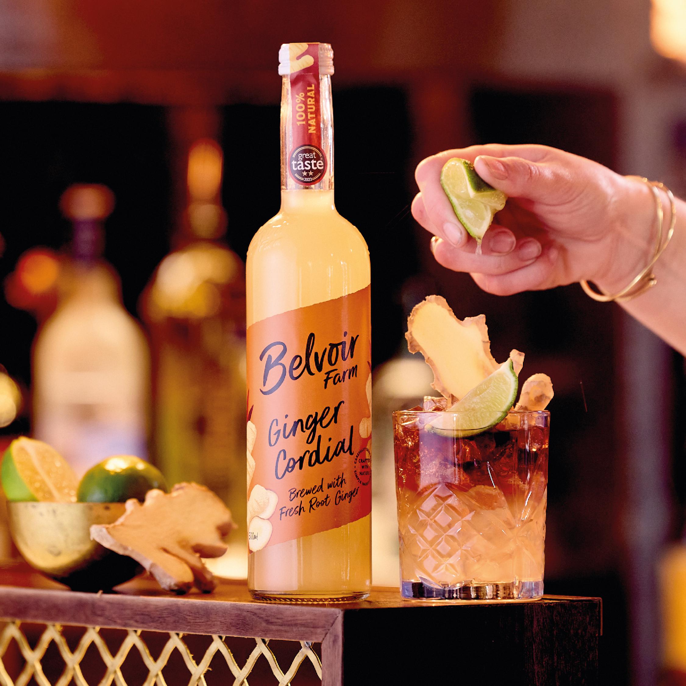 Belvoir Farm Ginger Cordial 500ml thumbnail 4