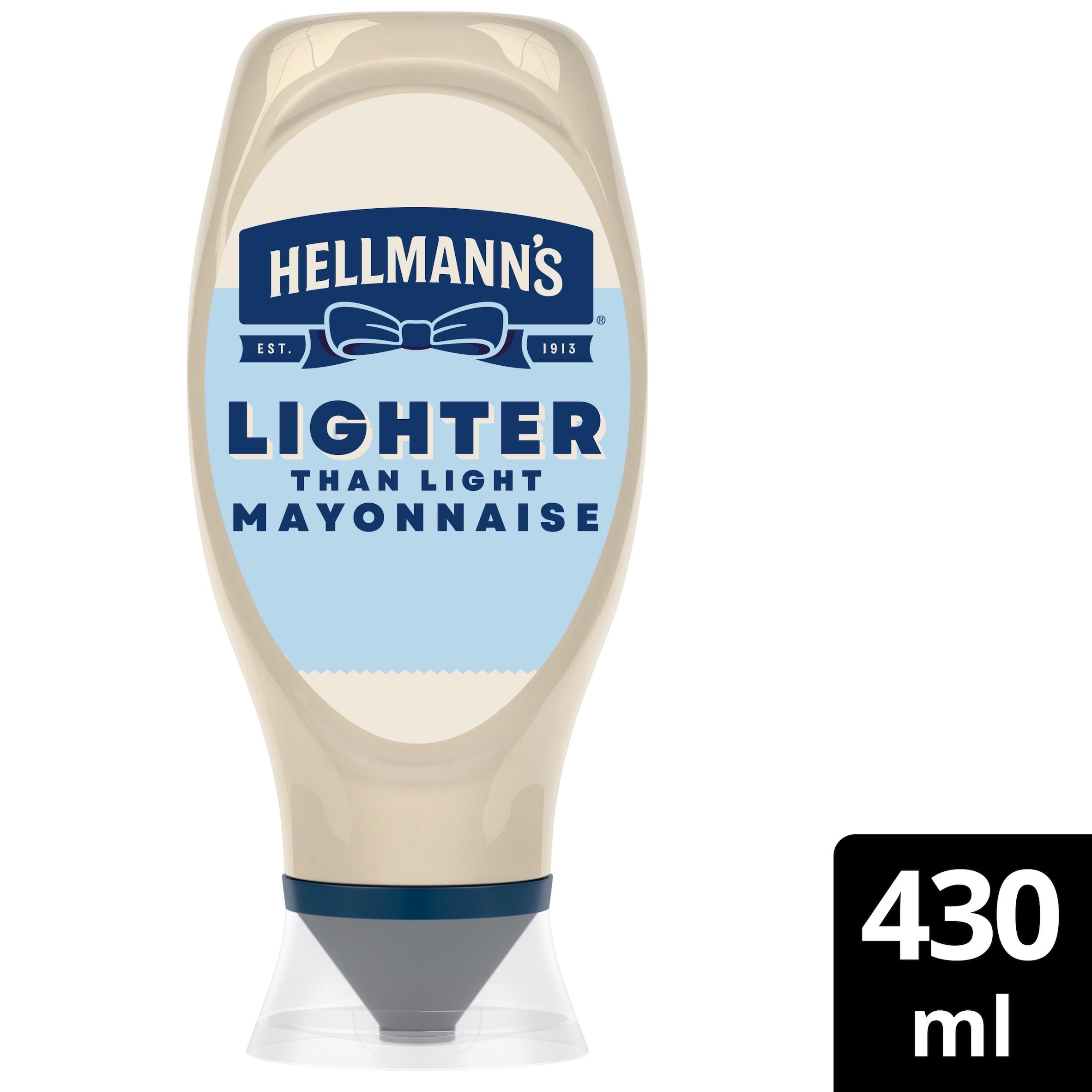 Hellmann's Lighter than Light Squeezy Mayonnaise 430ml thumbnail 2