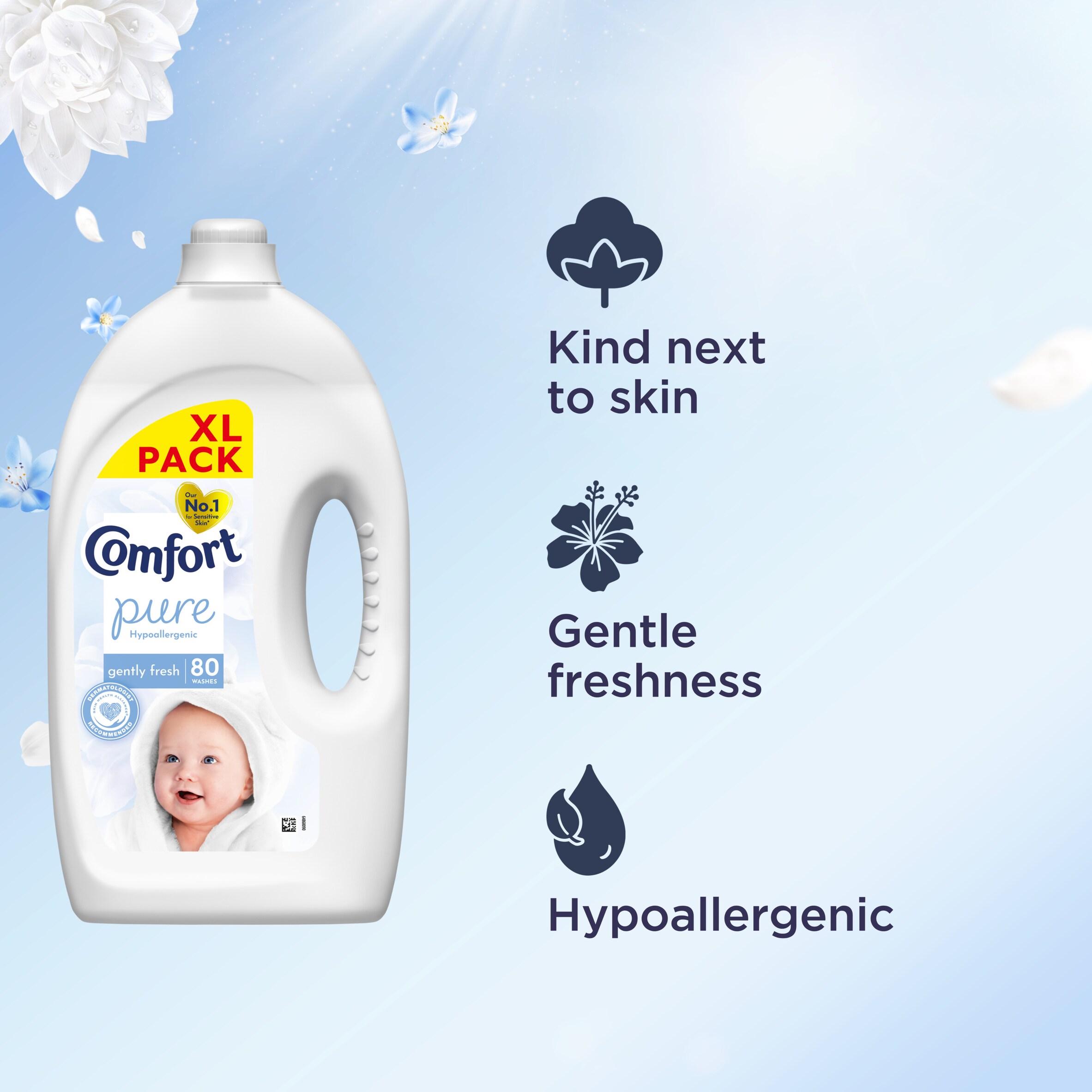 Comfort Pure 80 Washes Fabric Conditioner 2.4L thumbnail 3