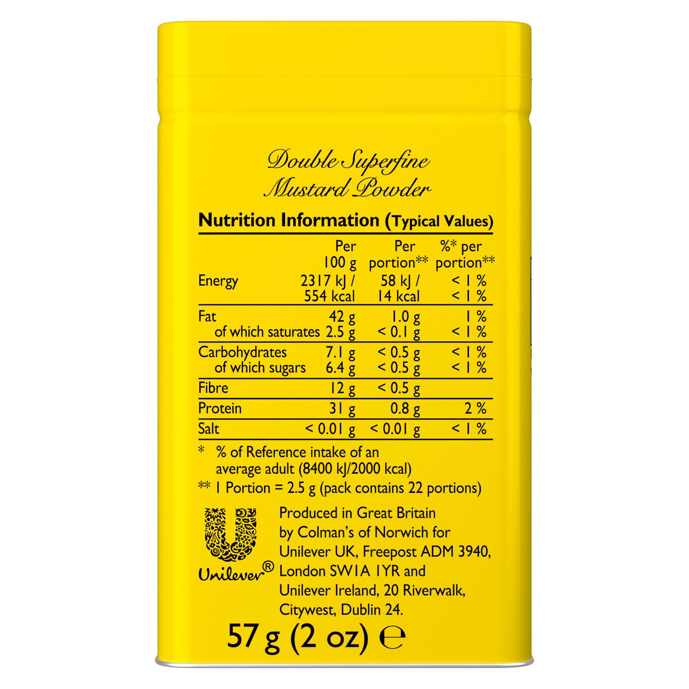 Colman's Original English Mustard Powder 57g thumbnail 6