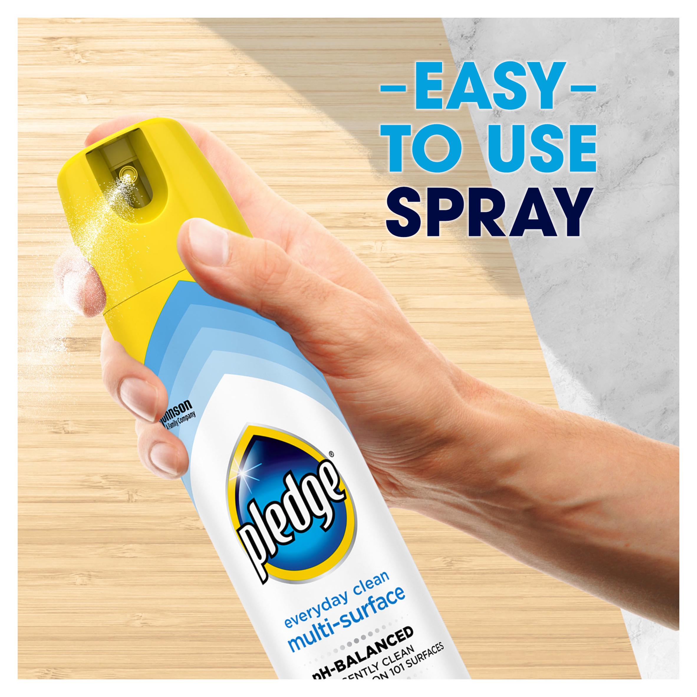 Pledge Everyday Clean Multi-Surface Aerosol Classic 250 ml thumbnail 2