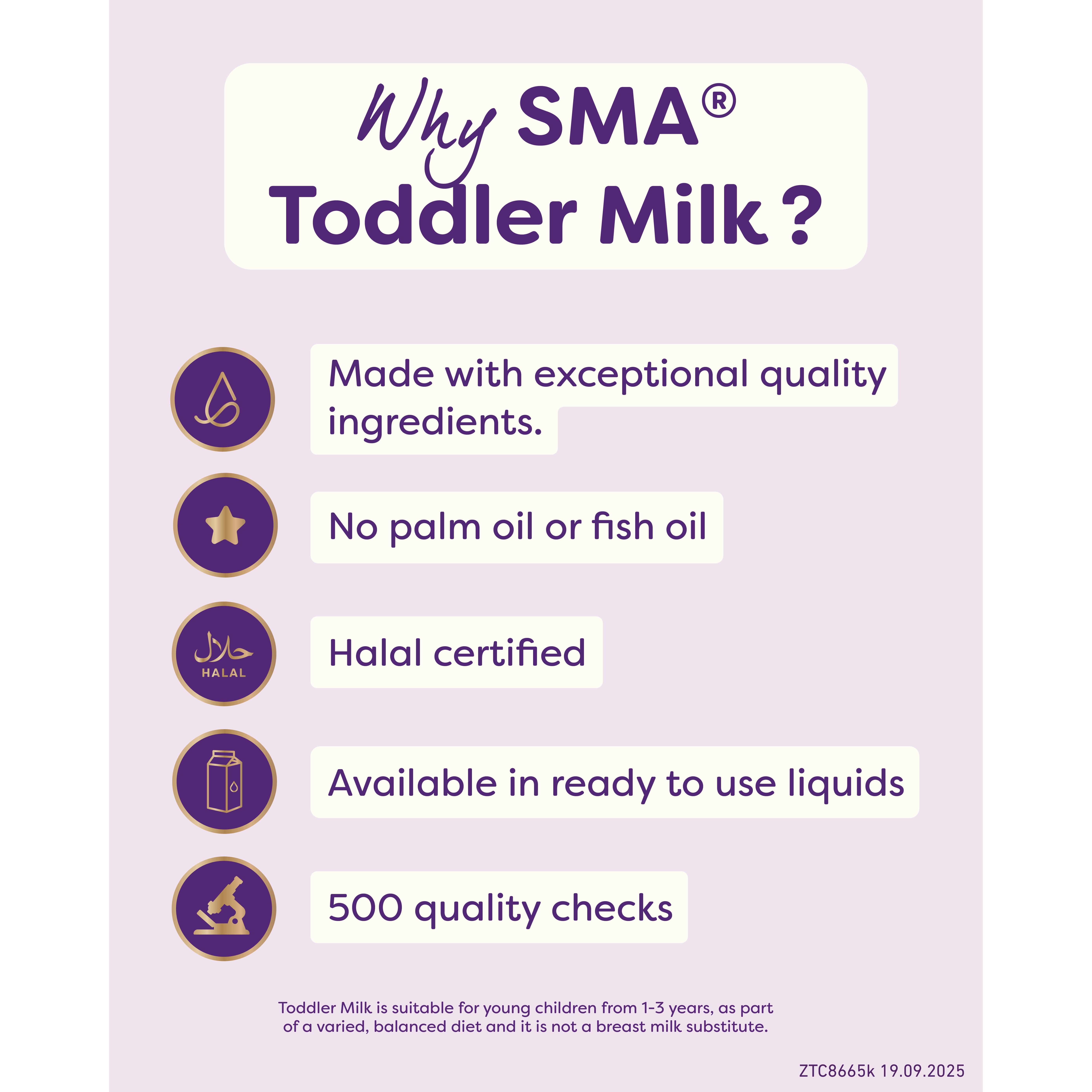 SMA Toddler Milk Powder 1-3 Years 800g thumbnail 4