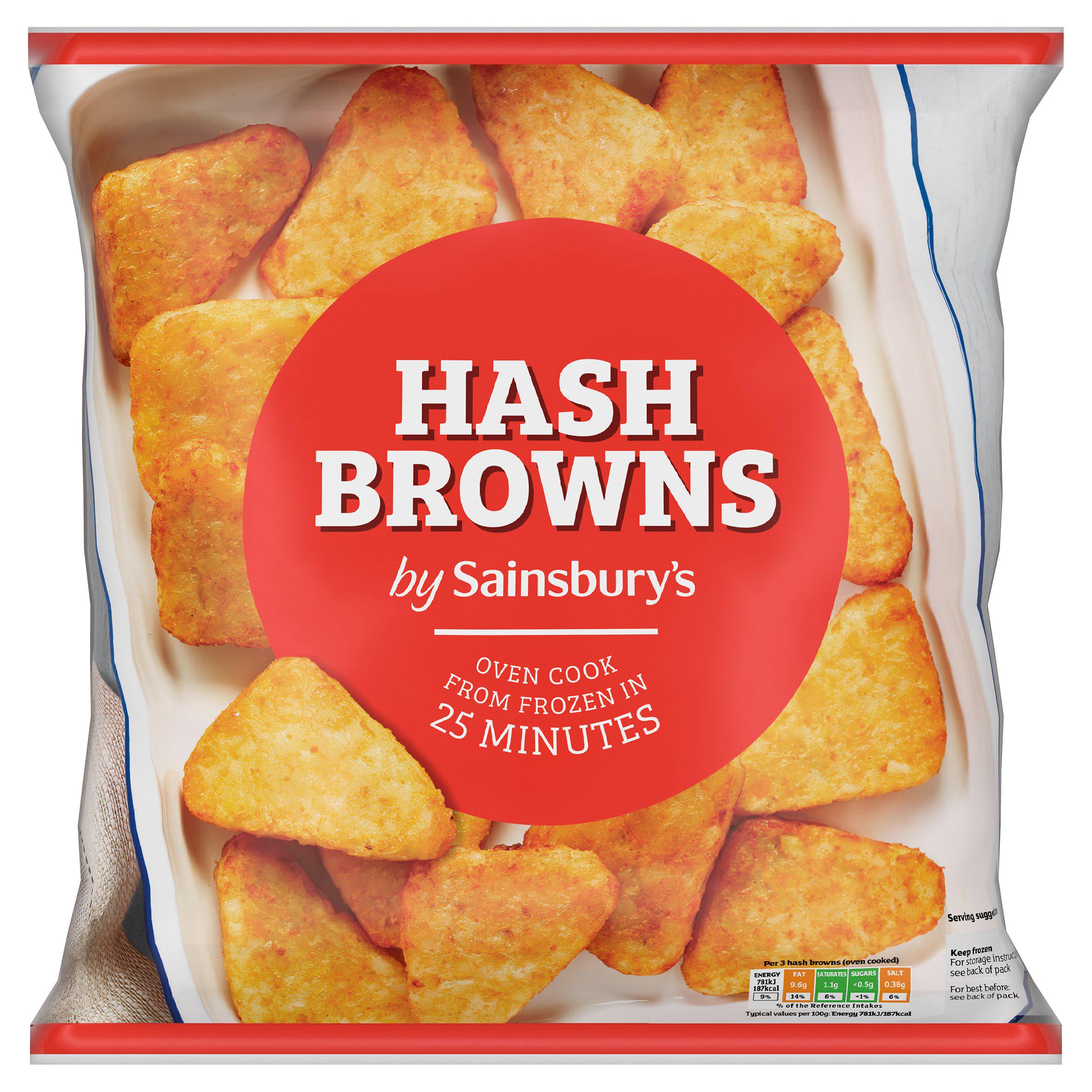 Sainsbury's Hash Browns 700g