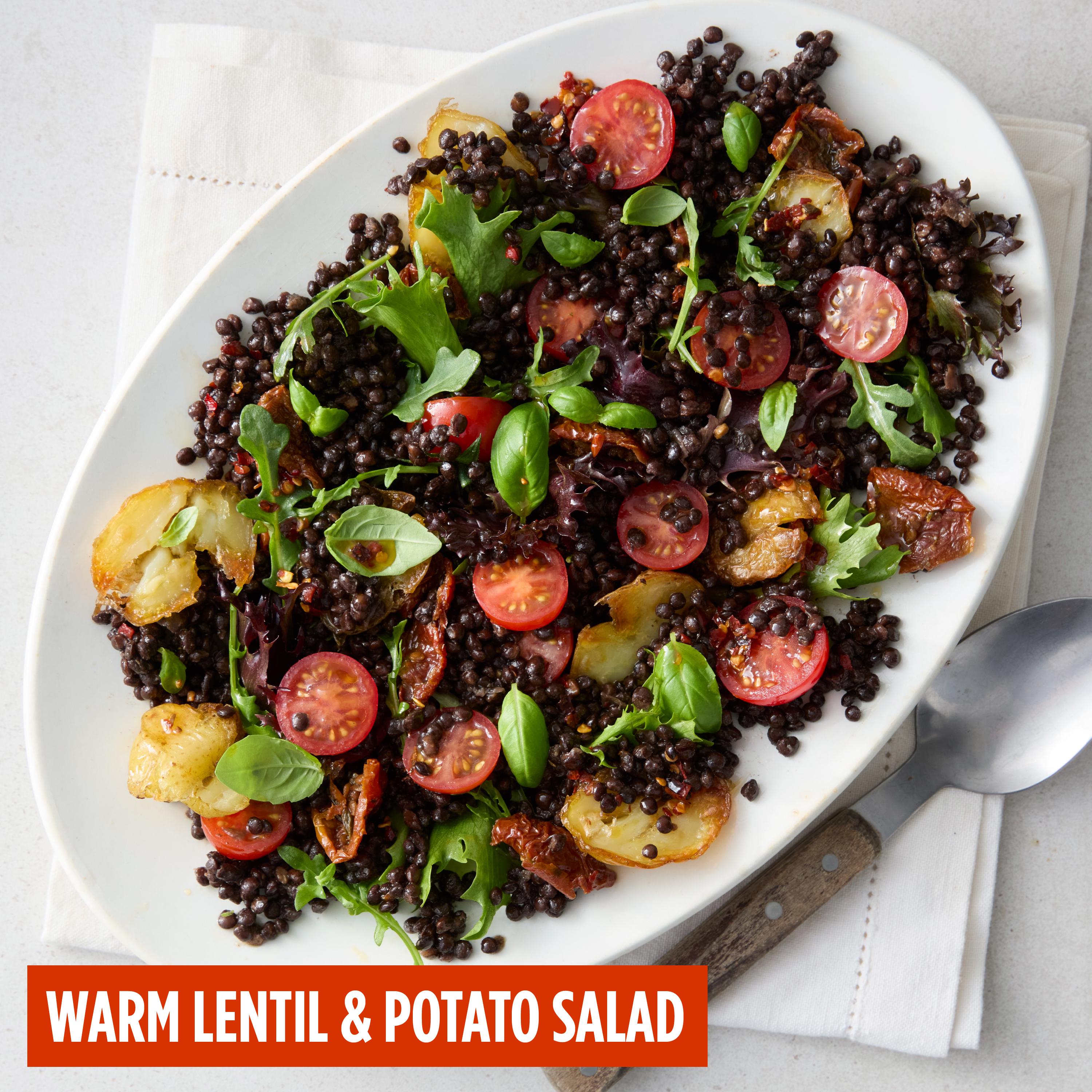 Merchant Gourmet Microwave Ready to eat Beluga Lentils 250g thumbnail 2