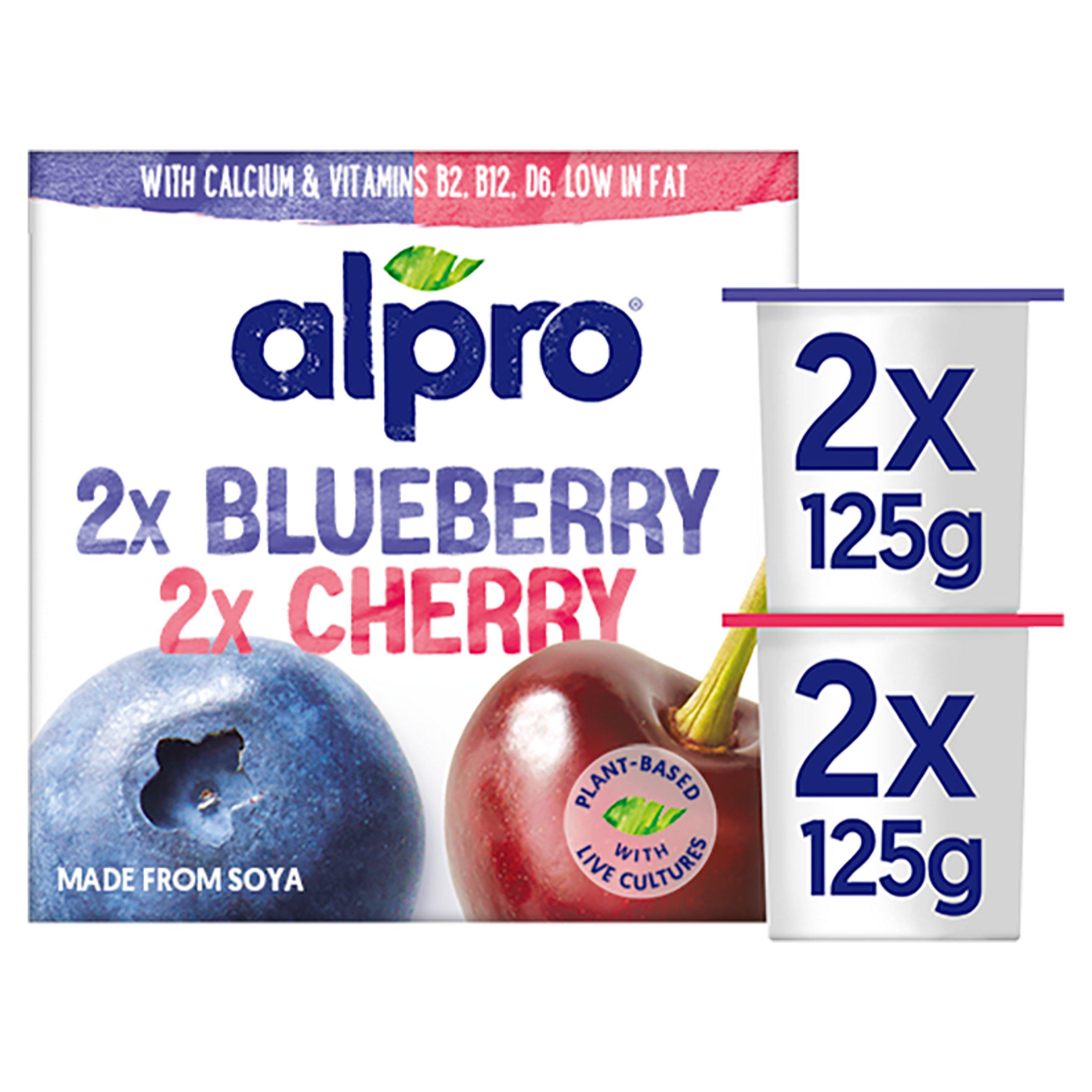 Alpro Blueberry & Cherry Yoghurt Alternative
