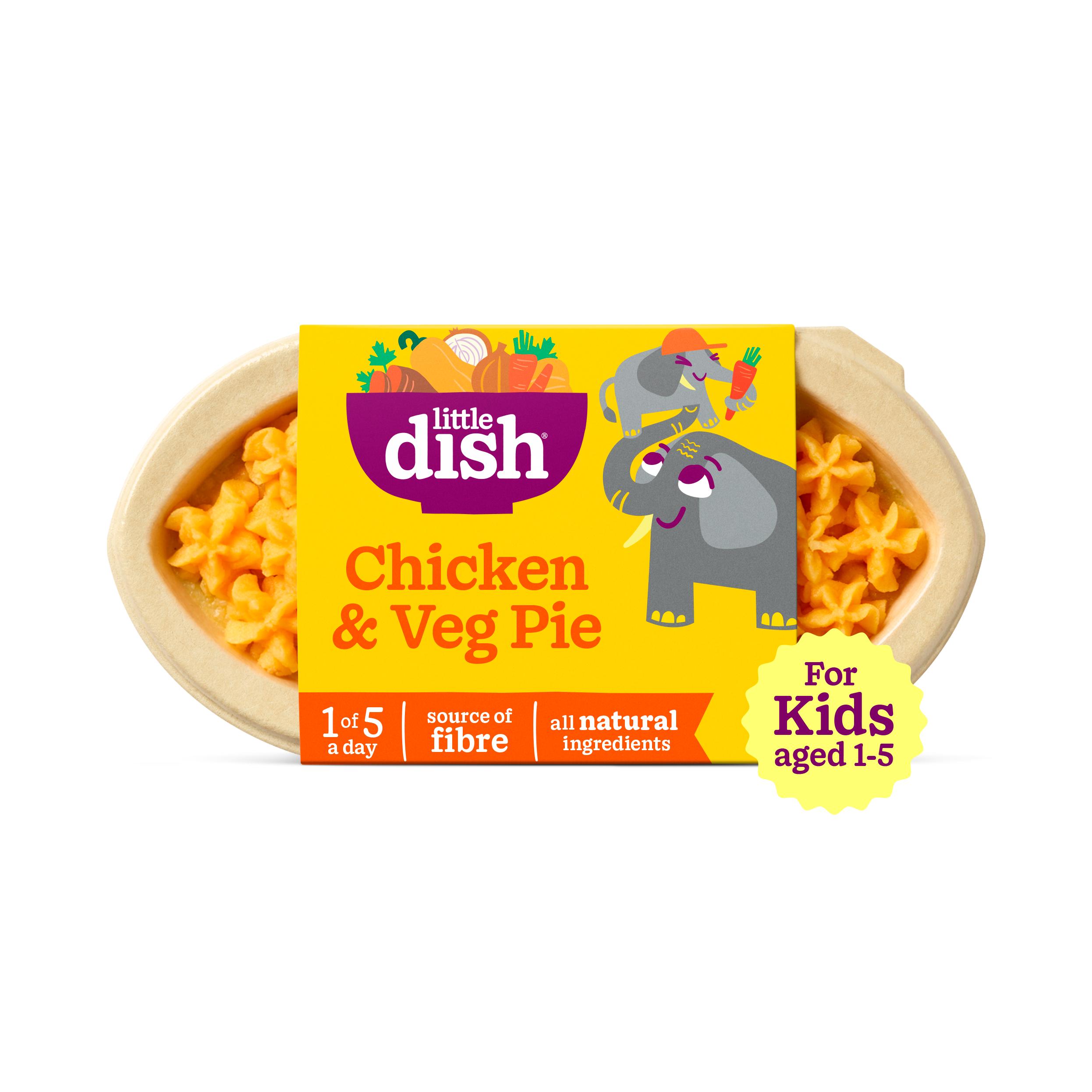 Little Dish 200g Chicken & Veg Pie Kid's Meal 1-5 Yrs thumbnail 2