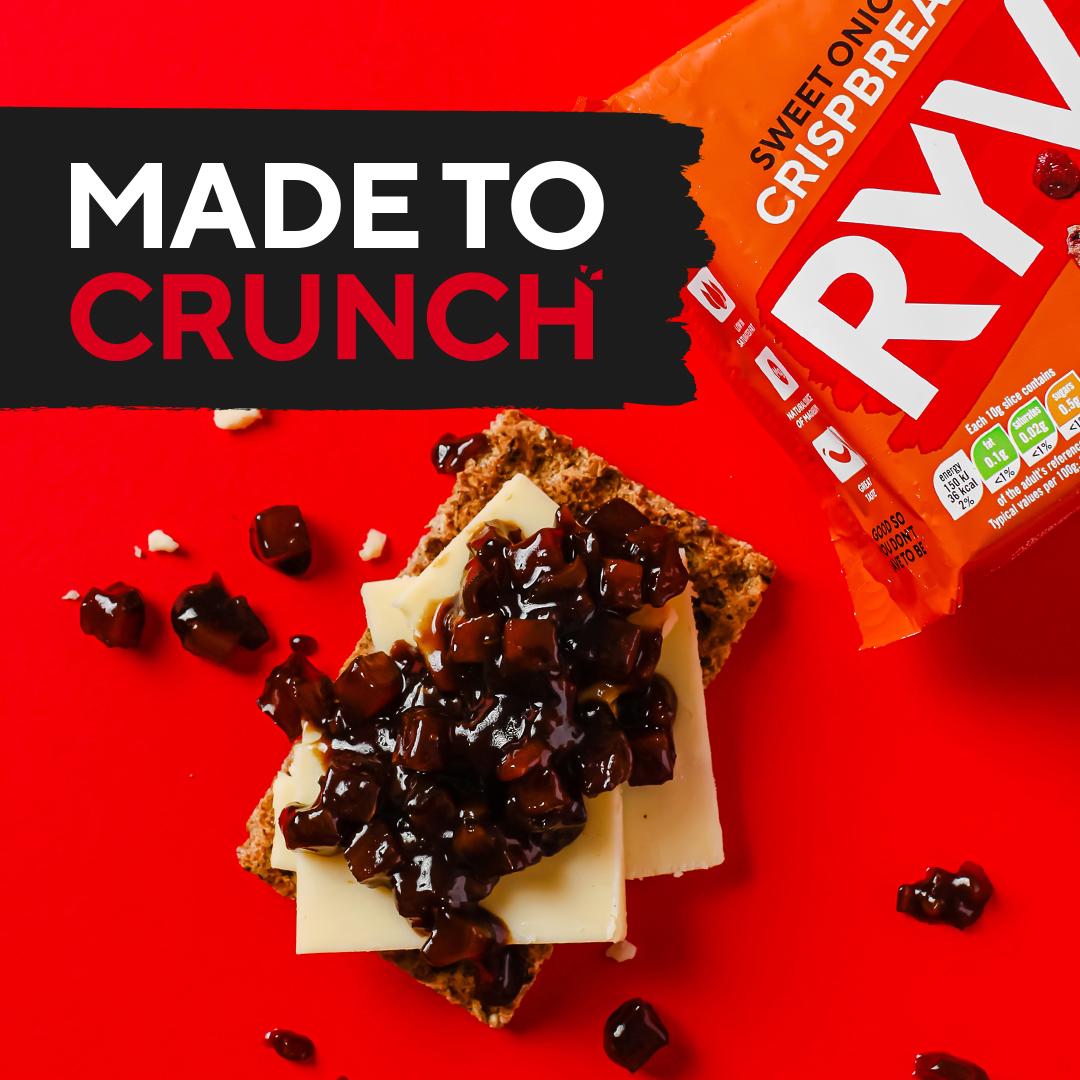 Ryvita Crispbread Sweet Onion Crackers 200g thumbnail 6