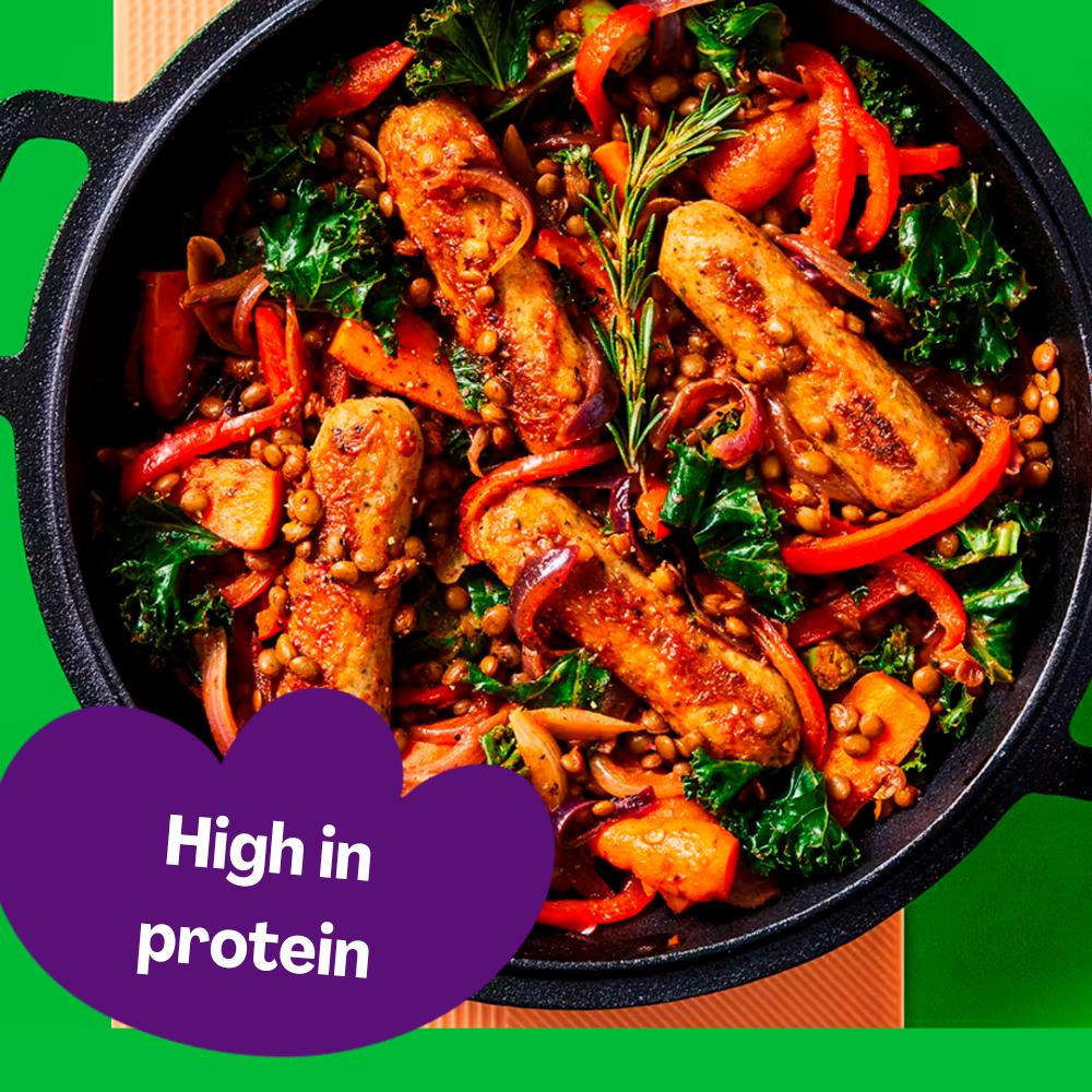 Cauldron Lincolnshire Vegetarian Sausages x6 276g thumbnail 2