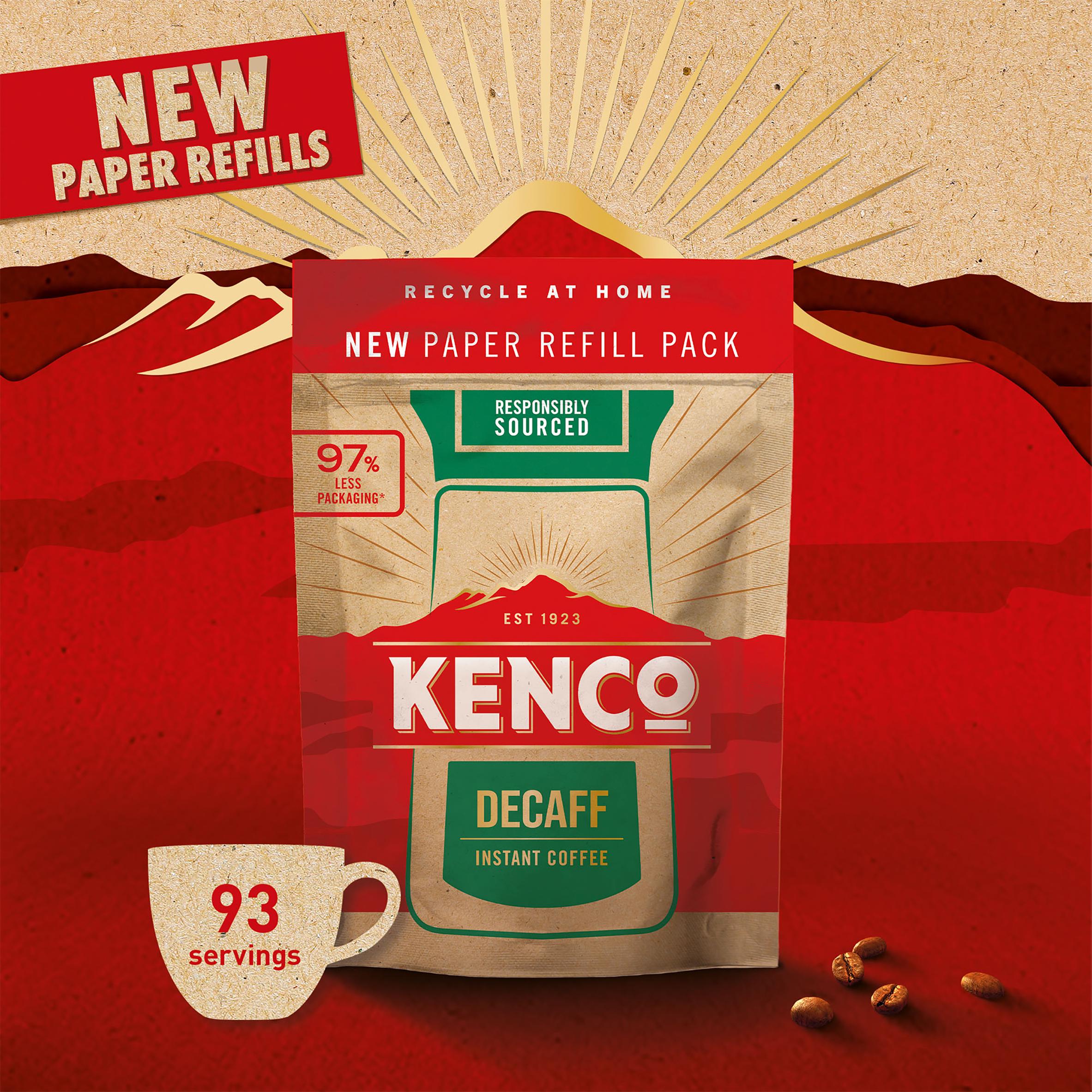 Kenco Decaff Instant Coffee Refill 150g thumbnail 2