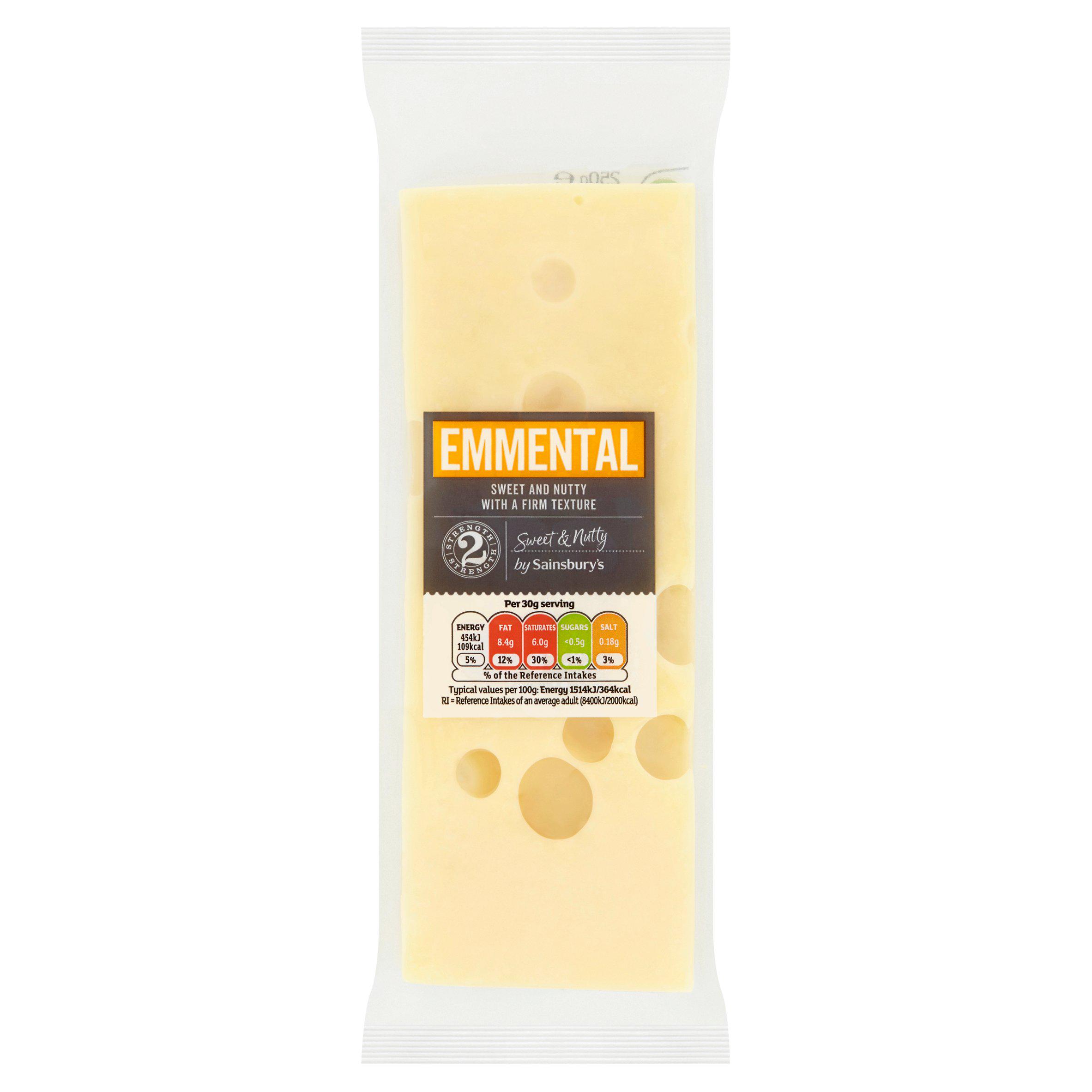 Sainsbury's Emmental Cheese 250g
