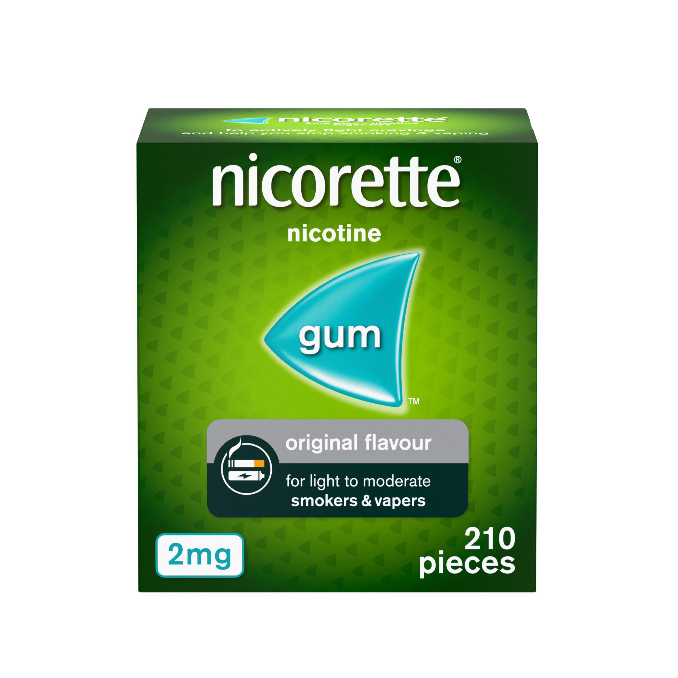 Nicorette Gum Original 2mg