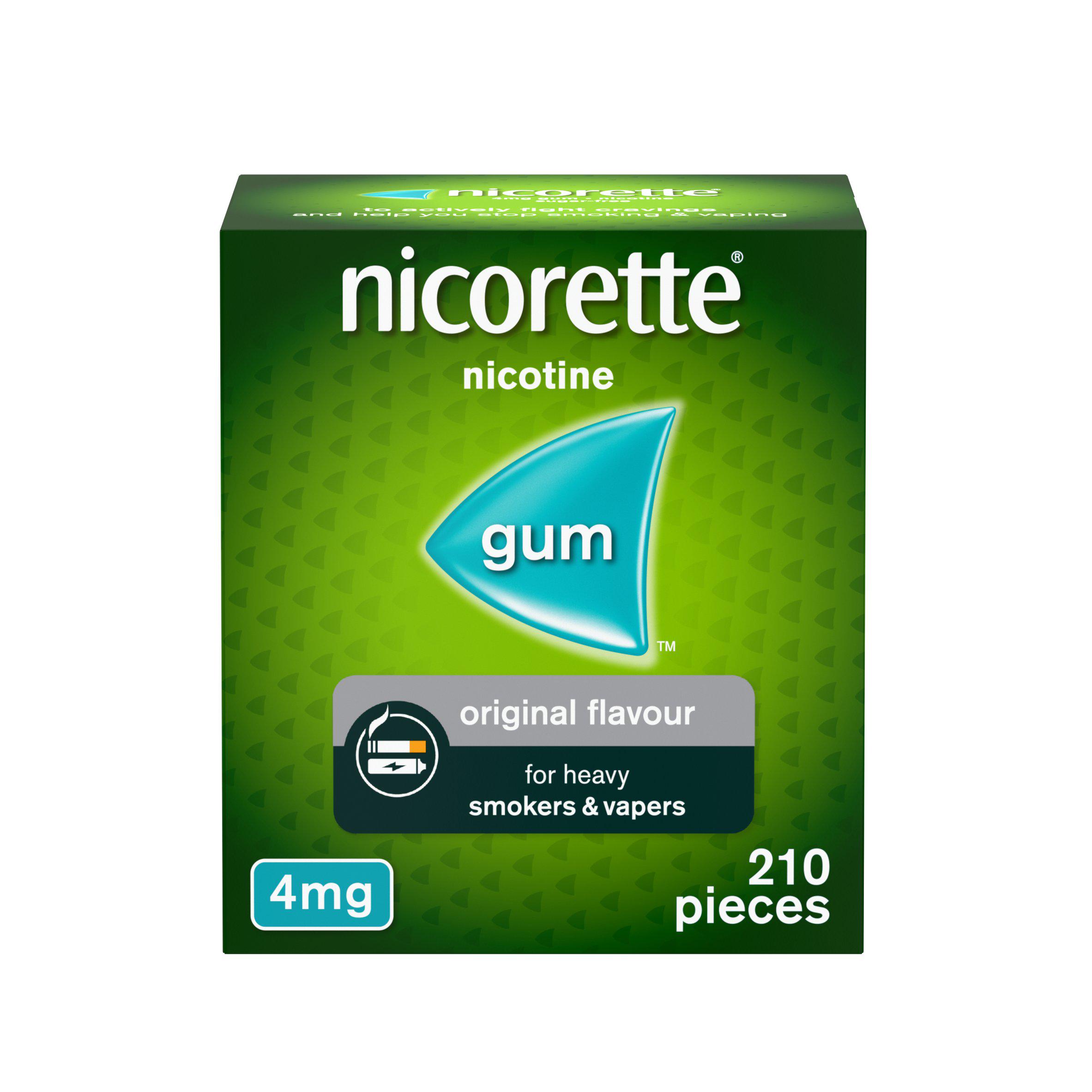 Nicorette Gum Original 4mg
