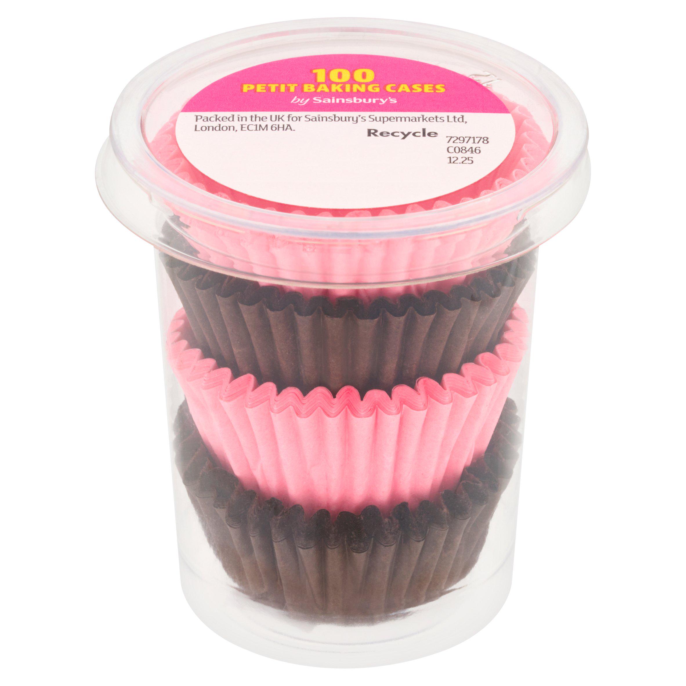 Sainsbury's Petit Four Paper Cases x100