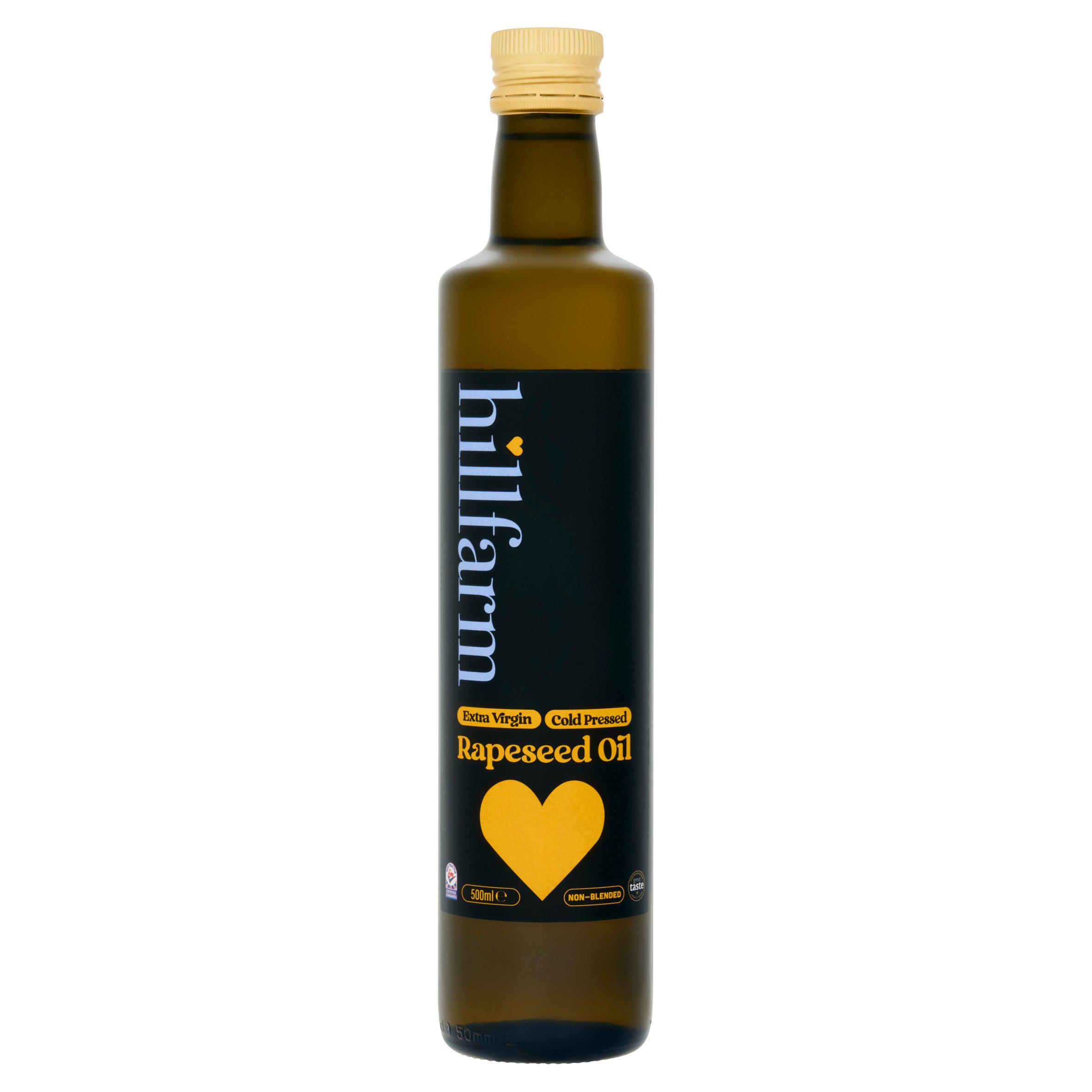 Hillfarm Extra Virgin Cold Pressed Rapeseed Oil 500ml