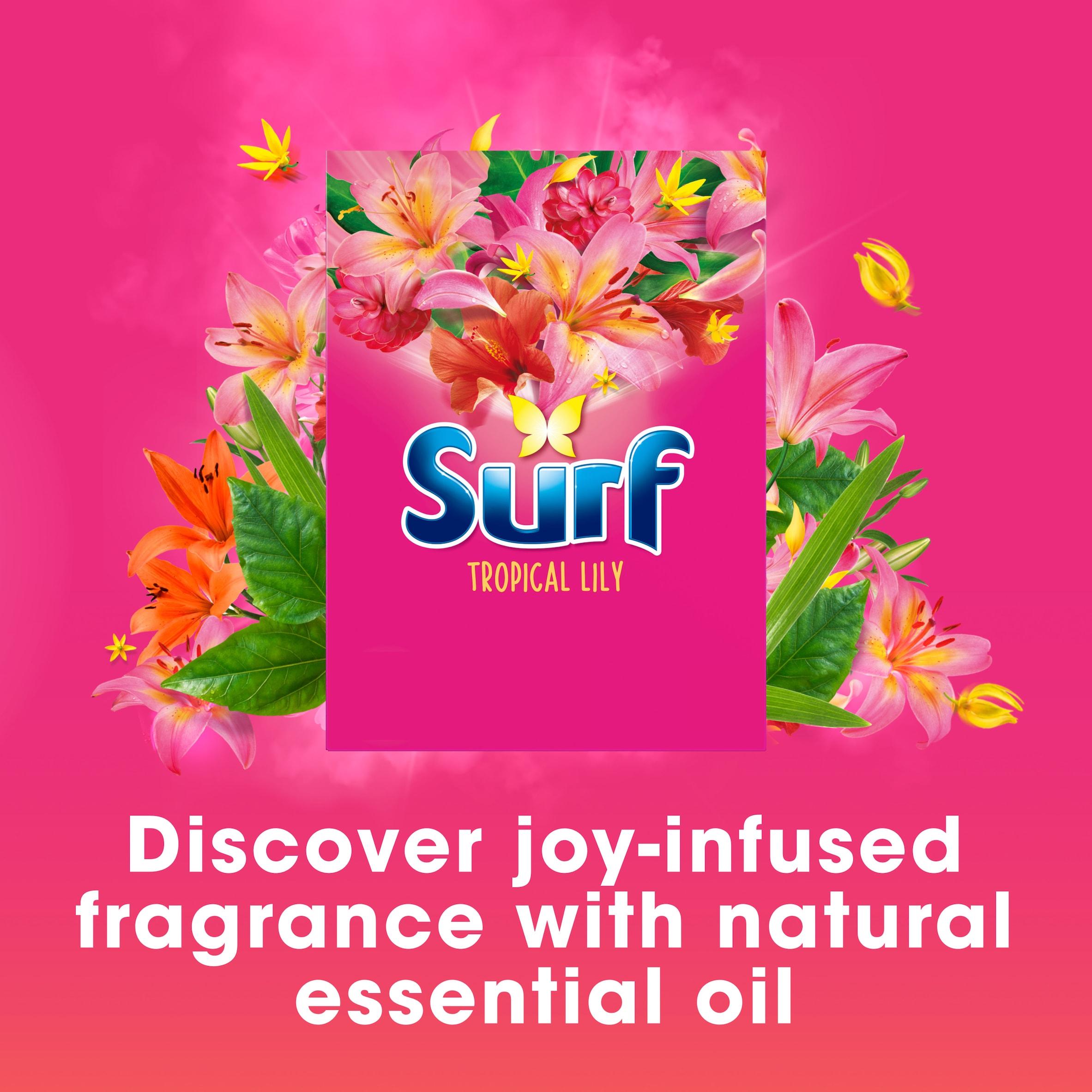 Surf Tropical Lily 45 Washes Laundry Washing Detergent Powder 2.25kg thumbnail 6