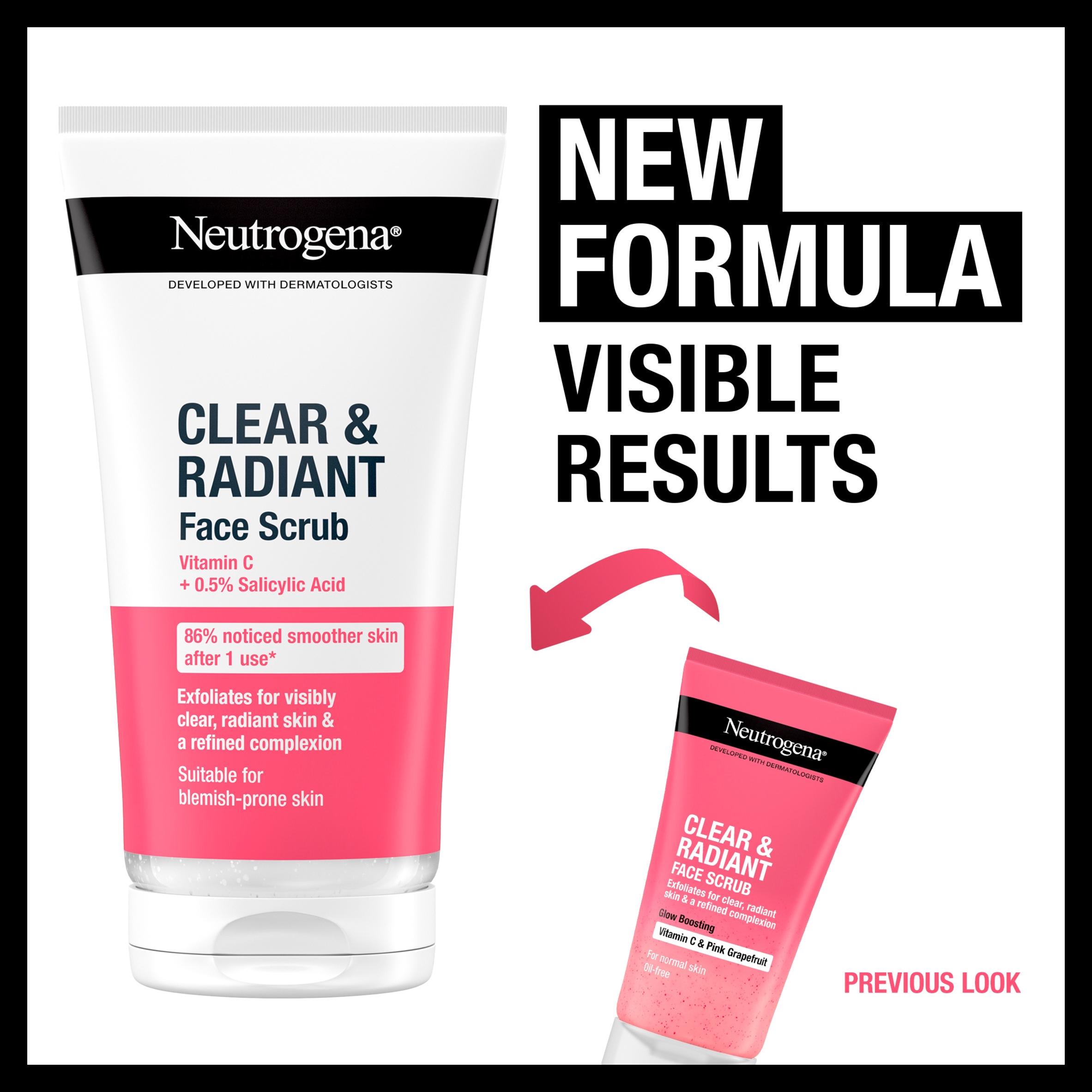 Neutrogena Clear & Radiant Face Scrub 150ml thumbnail 3
