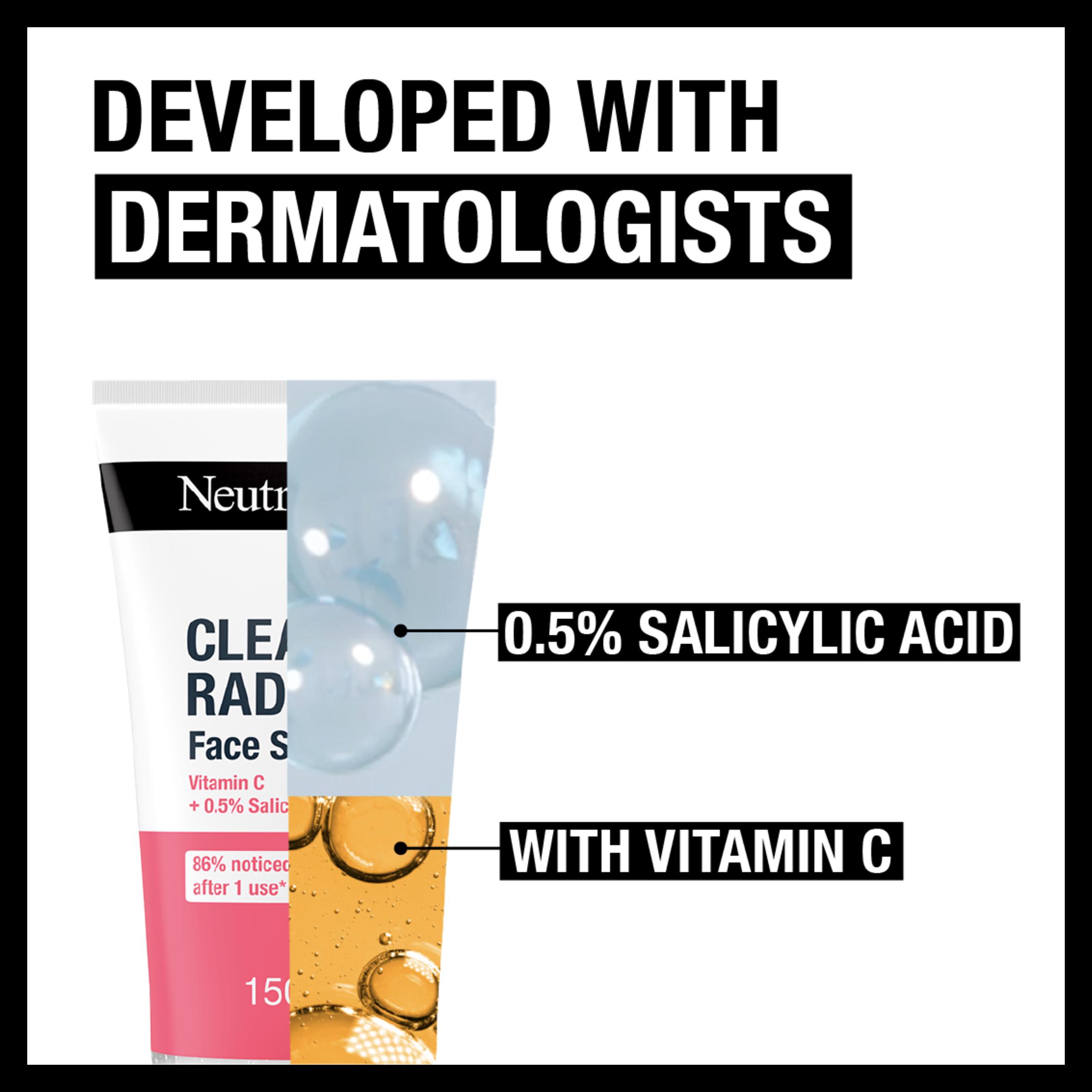 Neutrogena Clear & Radiant Face Scrub 150ml thumbnail 5