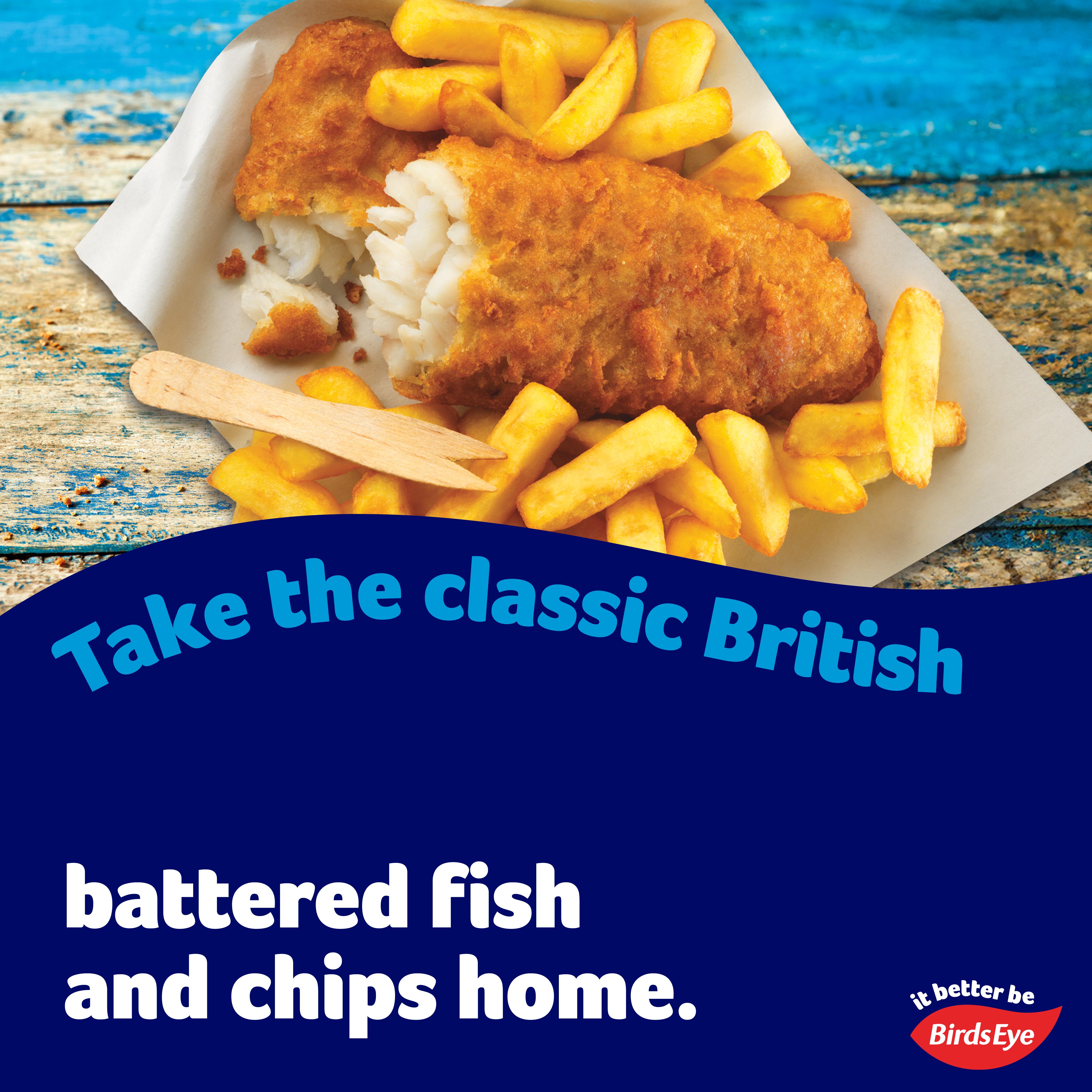 Birds Eye Battered Fish Fillets x4 400g thumbnail 2