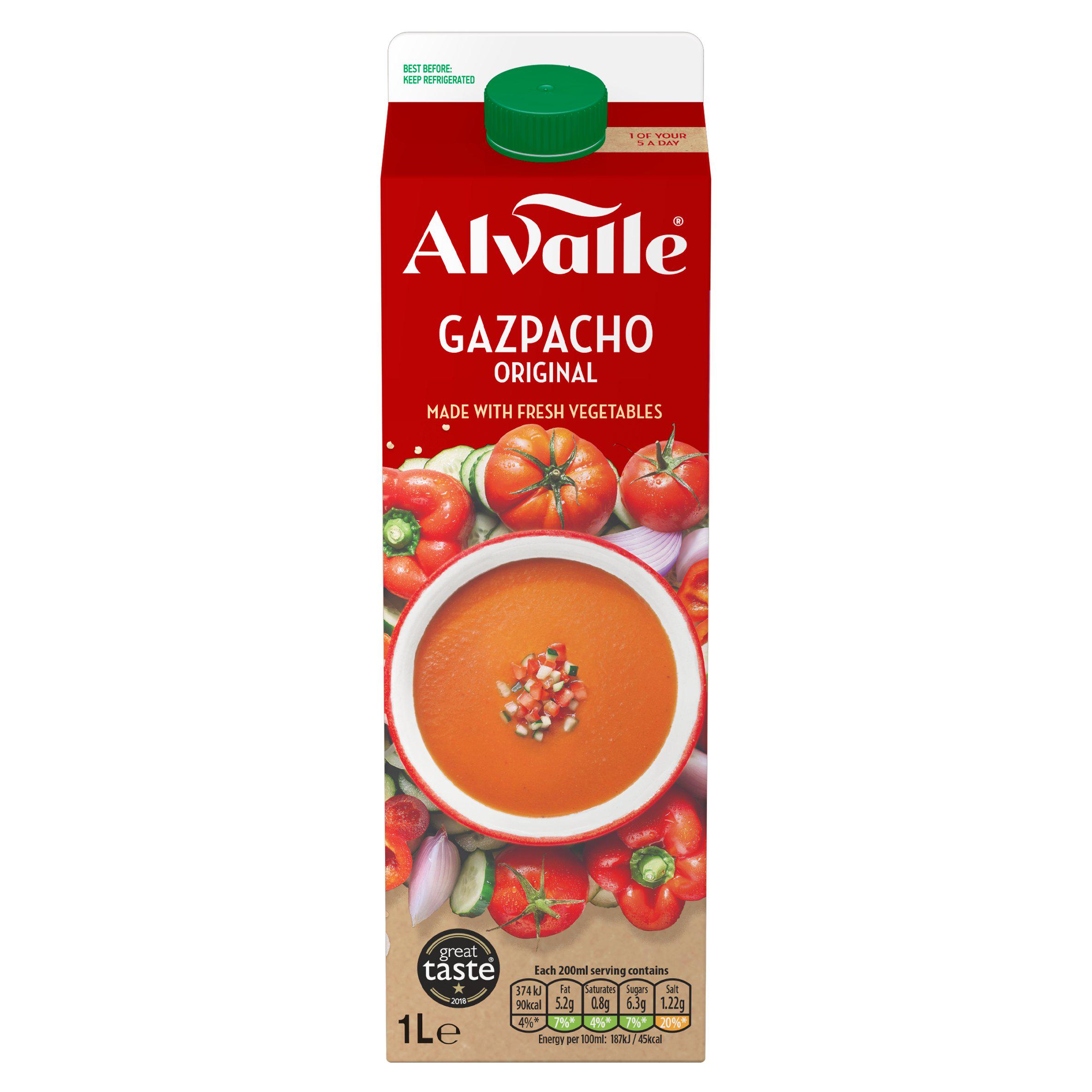 Alvalle Gazpacho Original Vegetable Soup