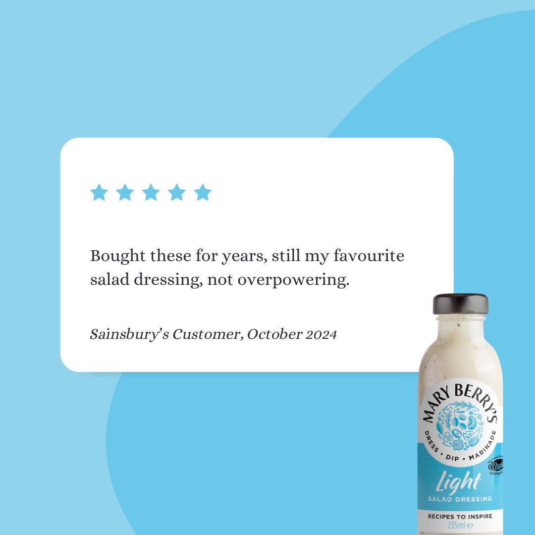 Mary Berry's Light Salad Dressing 265g thumbnail 5