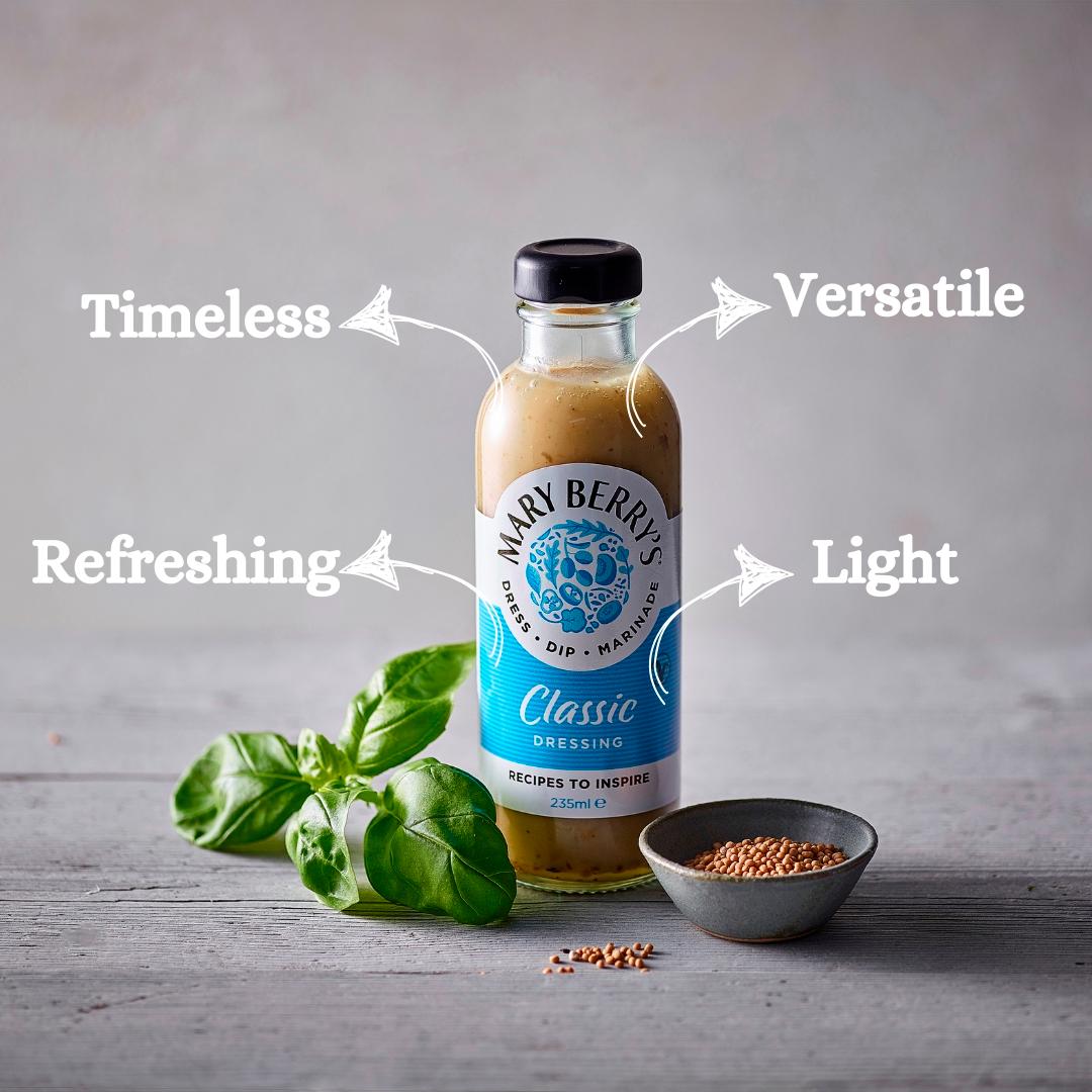 Mary Berry's Classic Salad Dressing 235ml thumbnail 2