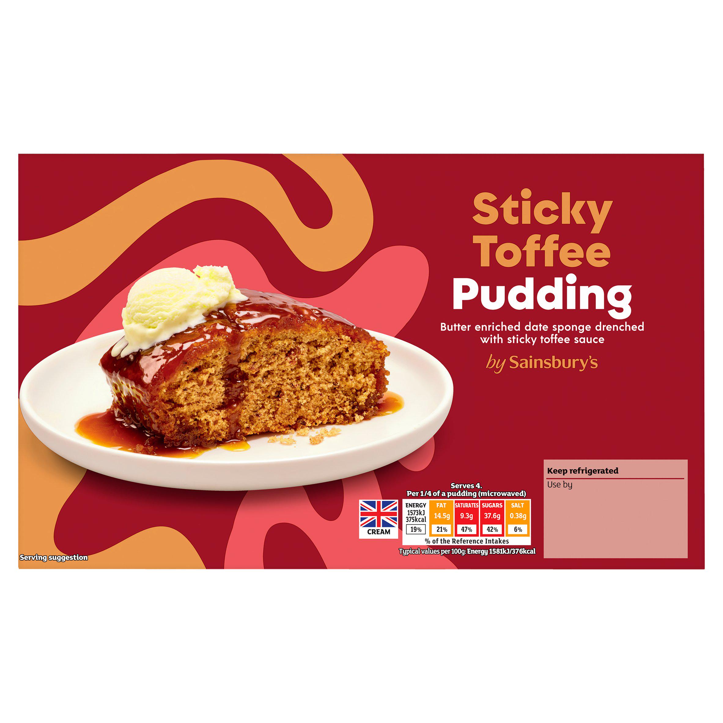 Sainsbury's Sticky Toffee Pudding 400g