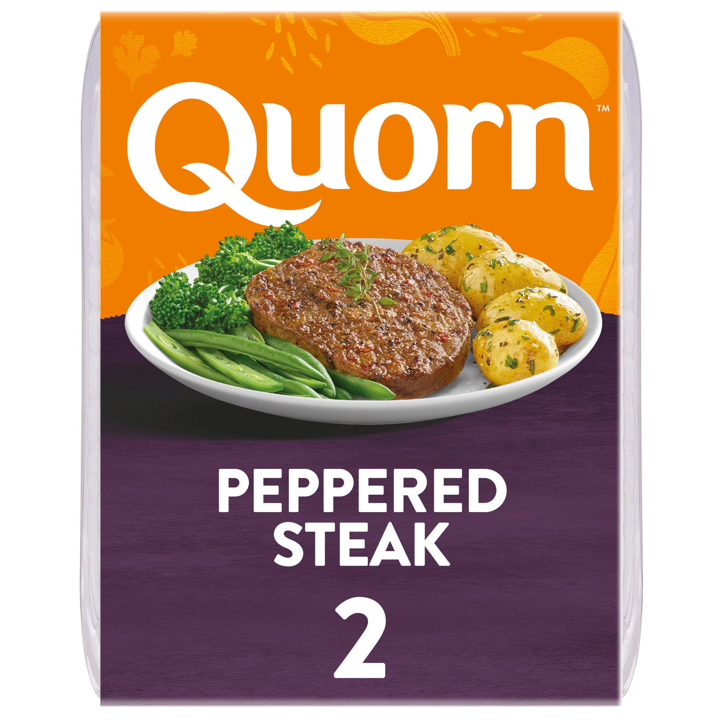 Quorn Vegetarian Peppered Steaks