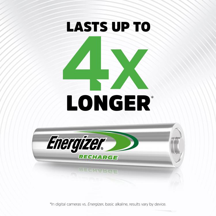 Energizer Power Plus AAA Rechargeable Batteries, 700mAh x4 thumbnail 2