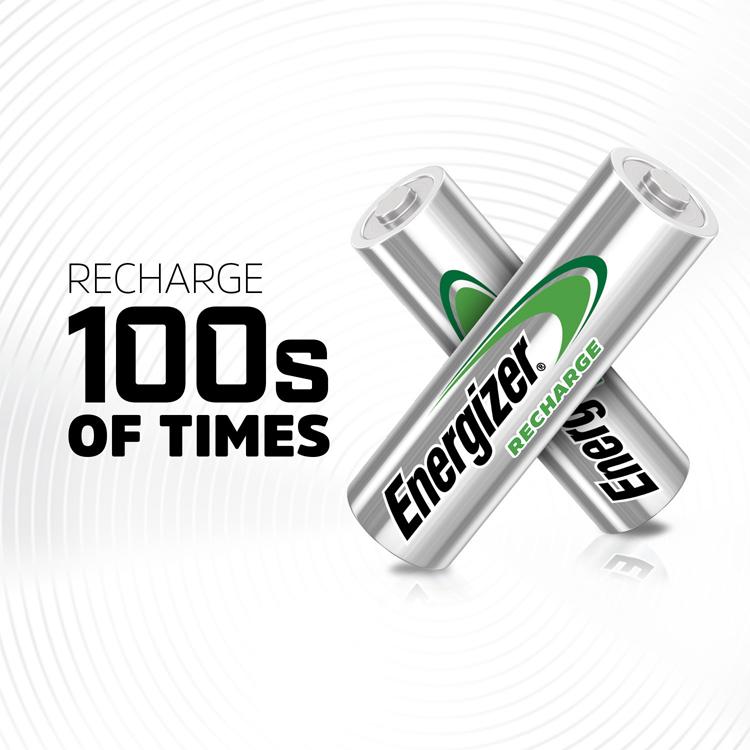 Energizer Extreme AA Rechargeable Batteries, 2300mAh x4 thumbnail 4