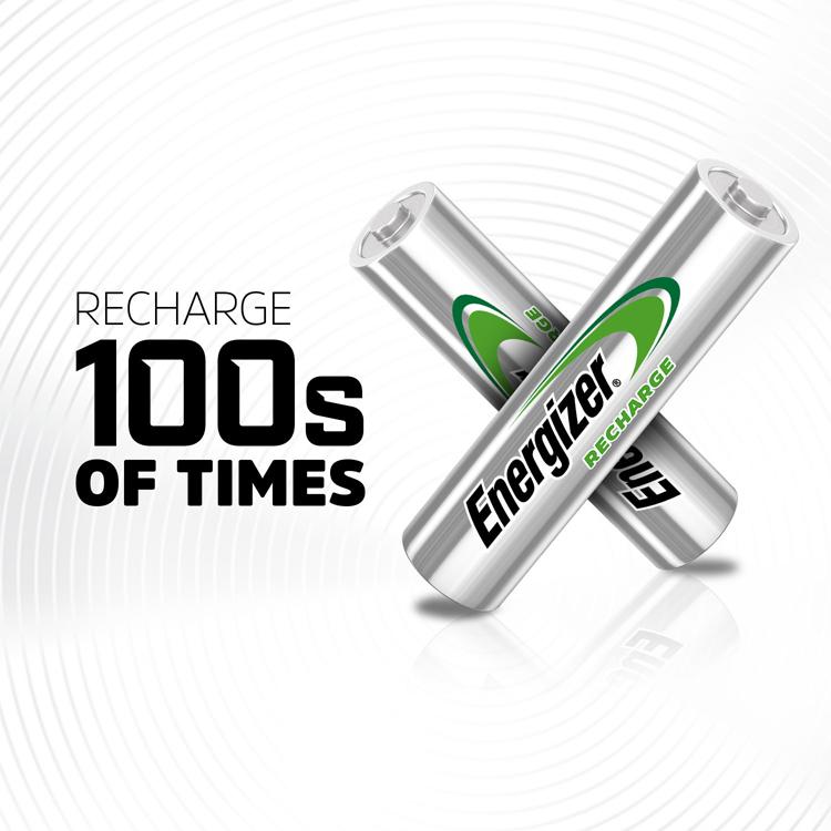 Energizer Extreme AAA Rechargeable Batteries, 800mAh x4 thumbnail 4