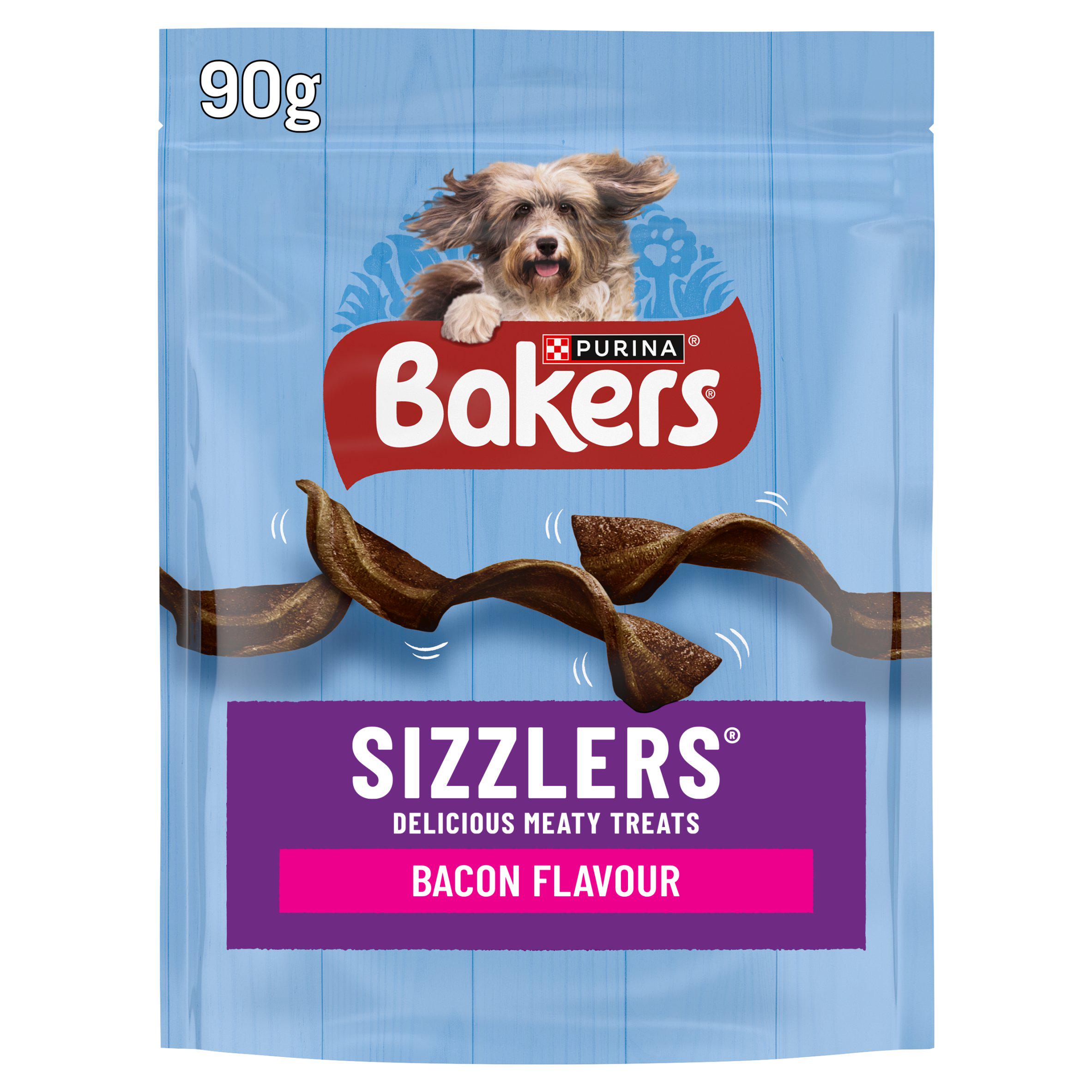 Bakers Sizzlers Bacon Dog Treats
