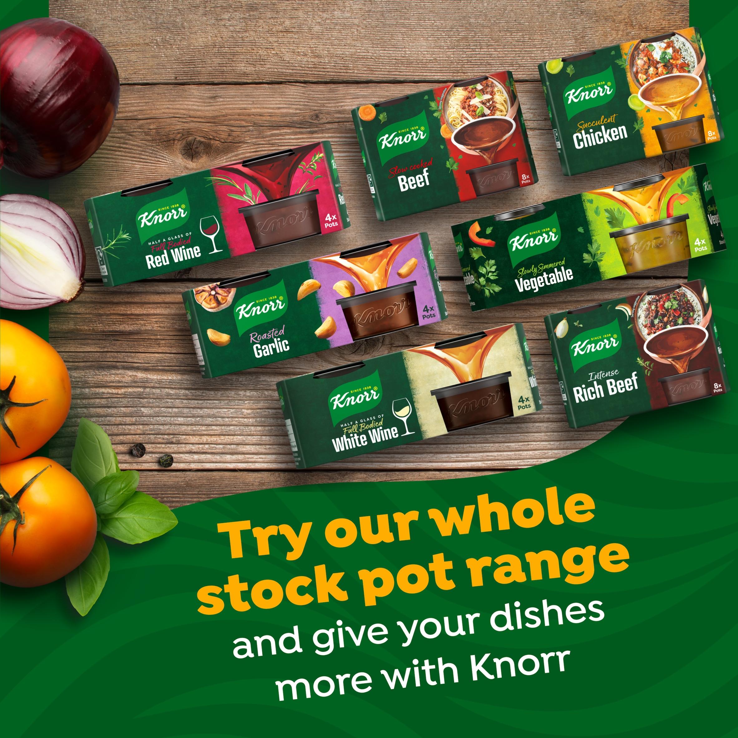 Knorr 8x 28g Rich Beef Stock Pots thumbnail 2