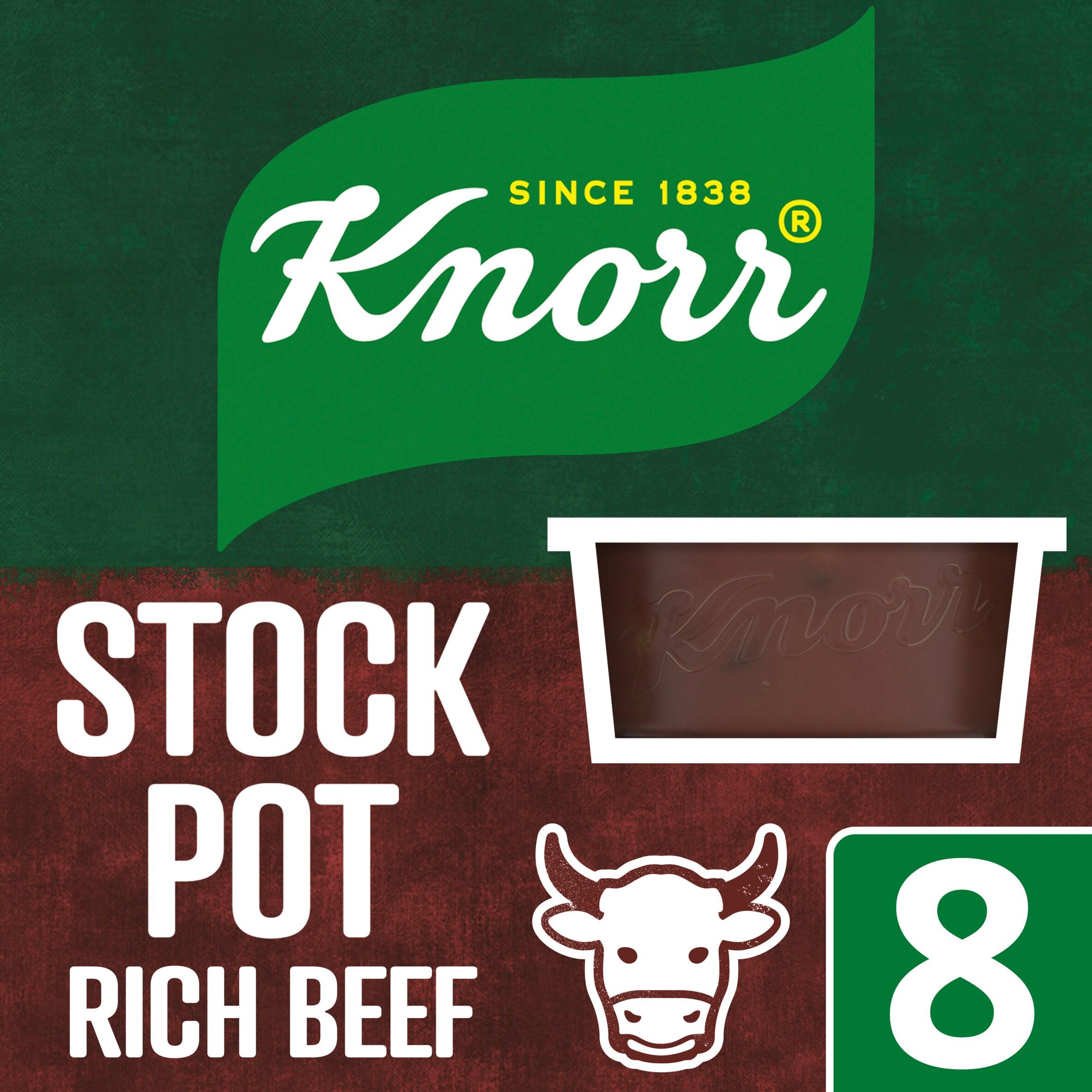 Knorr 8x 28g Rich Beef Stock Pots thumbnail 3