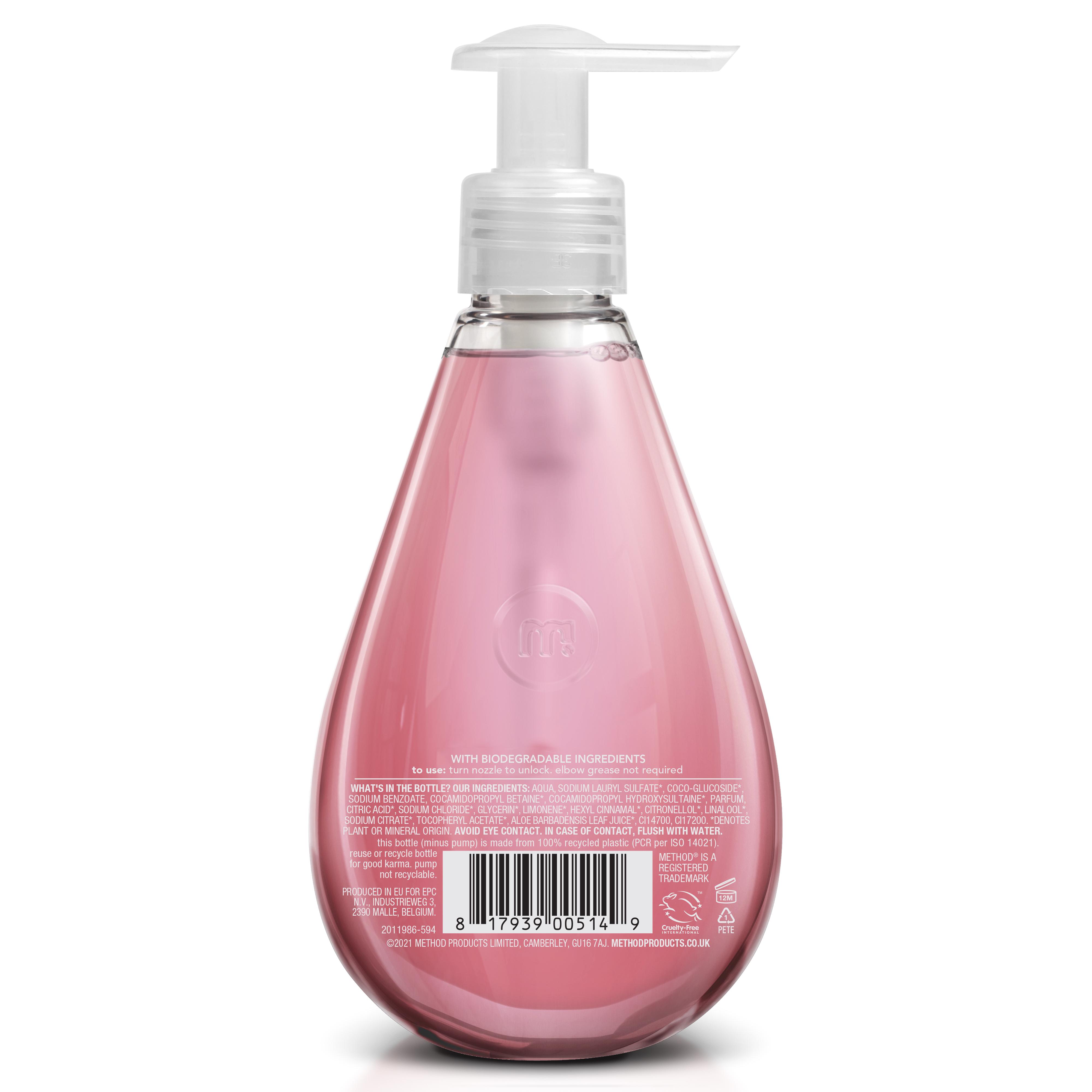 Method Gel Handwash, Pink Grapefruit 354ml thumbnail 2