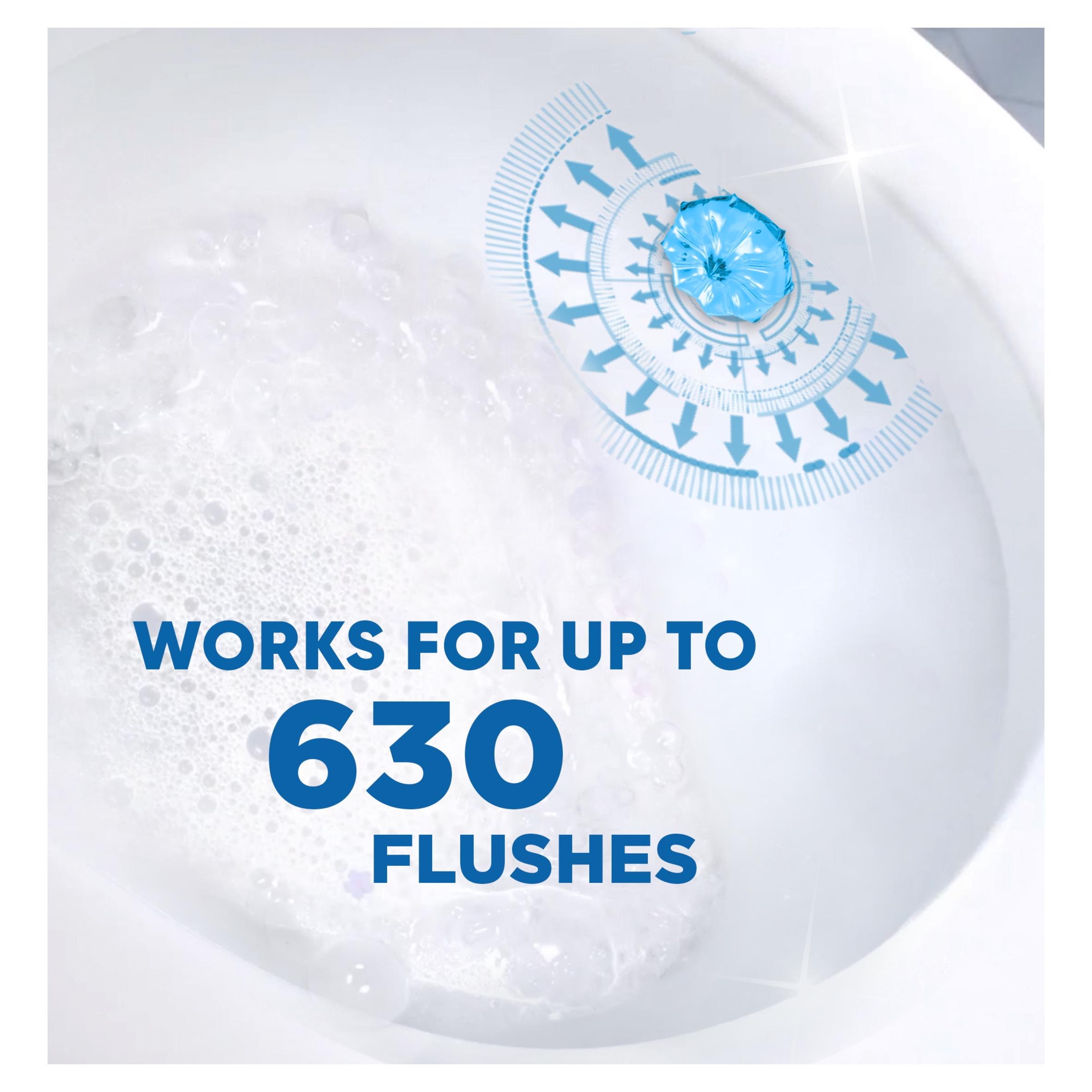Duck Toilet Cleaner Fresh Discs Marine Duo Refills x2 36ml thumbnail 2