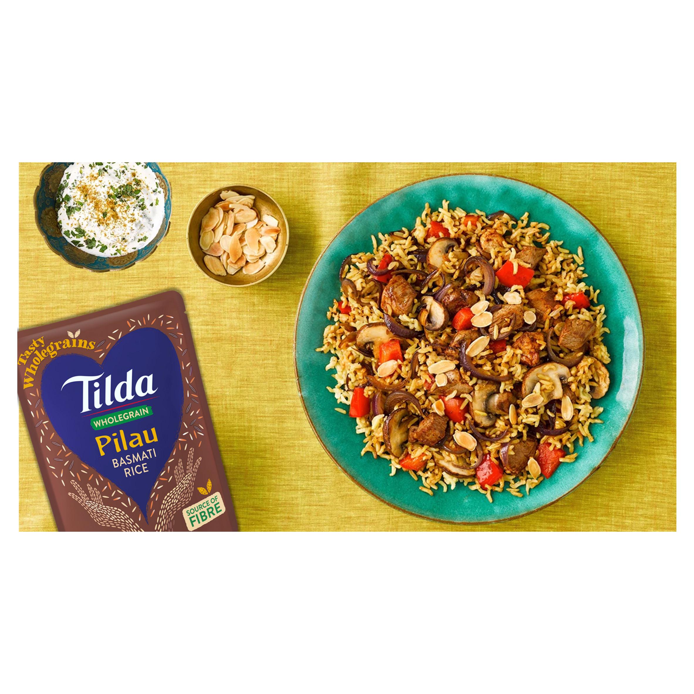 Tilda Wholegrain Pilau Rice 250g thumbnail 4