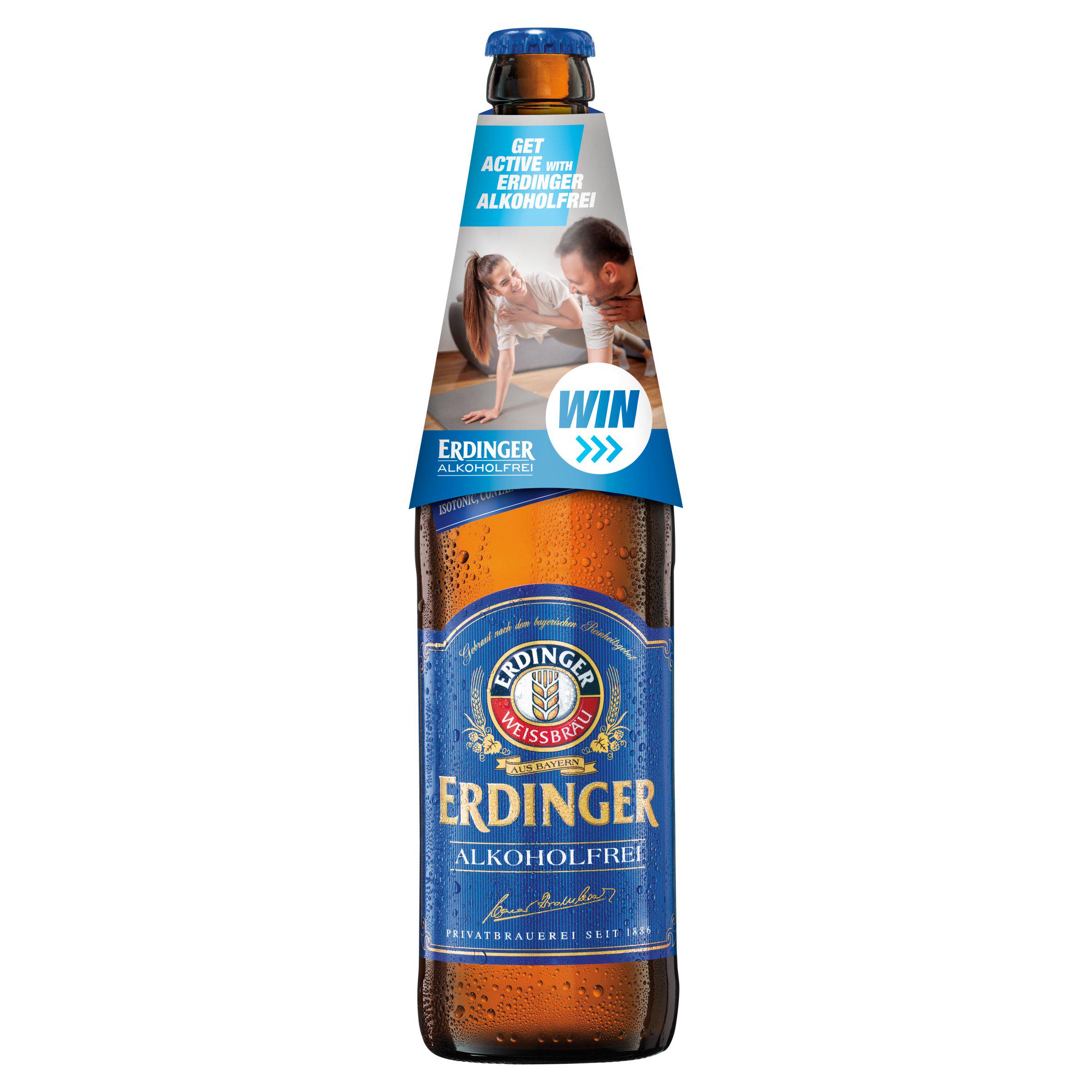 Erdinger Alkoholfrei 0.5% Low Alcohol Wheat Beer 500ml